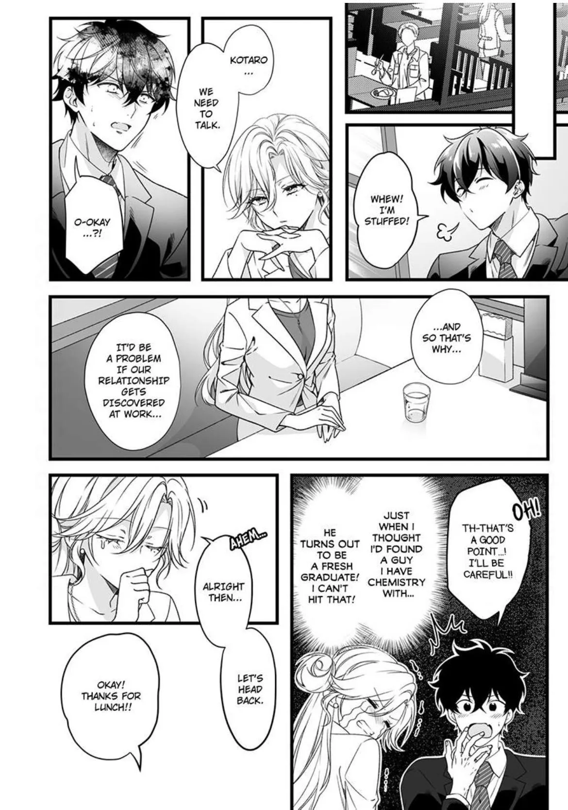 Kotaro just can’t hold back: filled up by a younger man’s love Chapter 3 page 6 - 
