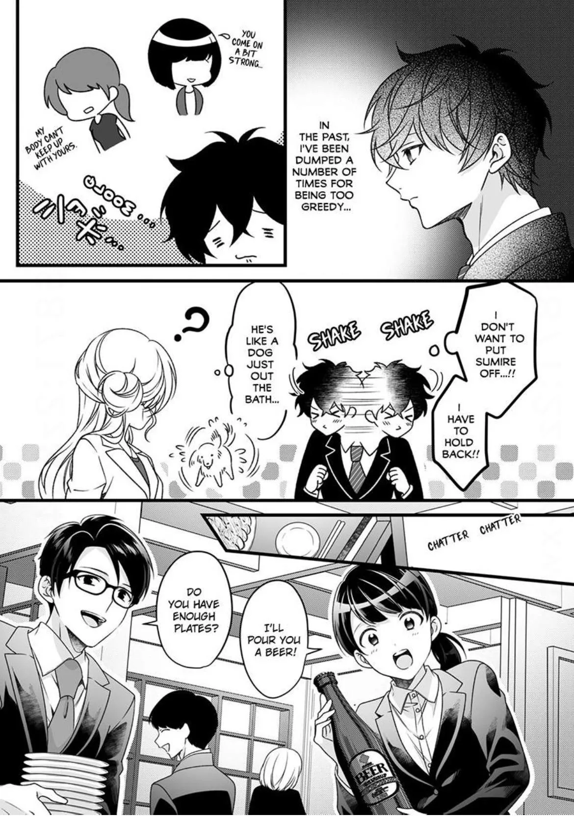 Kotaro just can’t hold back: filled up by a younger man’s love Chapter 3 page 7 - 