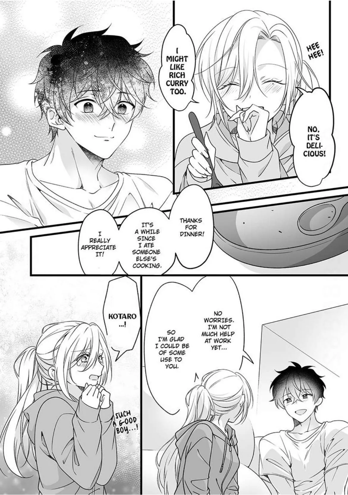 Kotaro just can’t hold back: filled up by a younger man’s love Chapter 4 page 10 - 