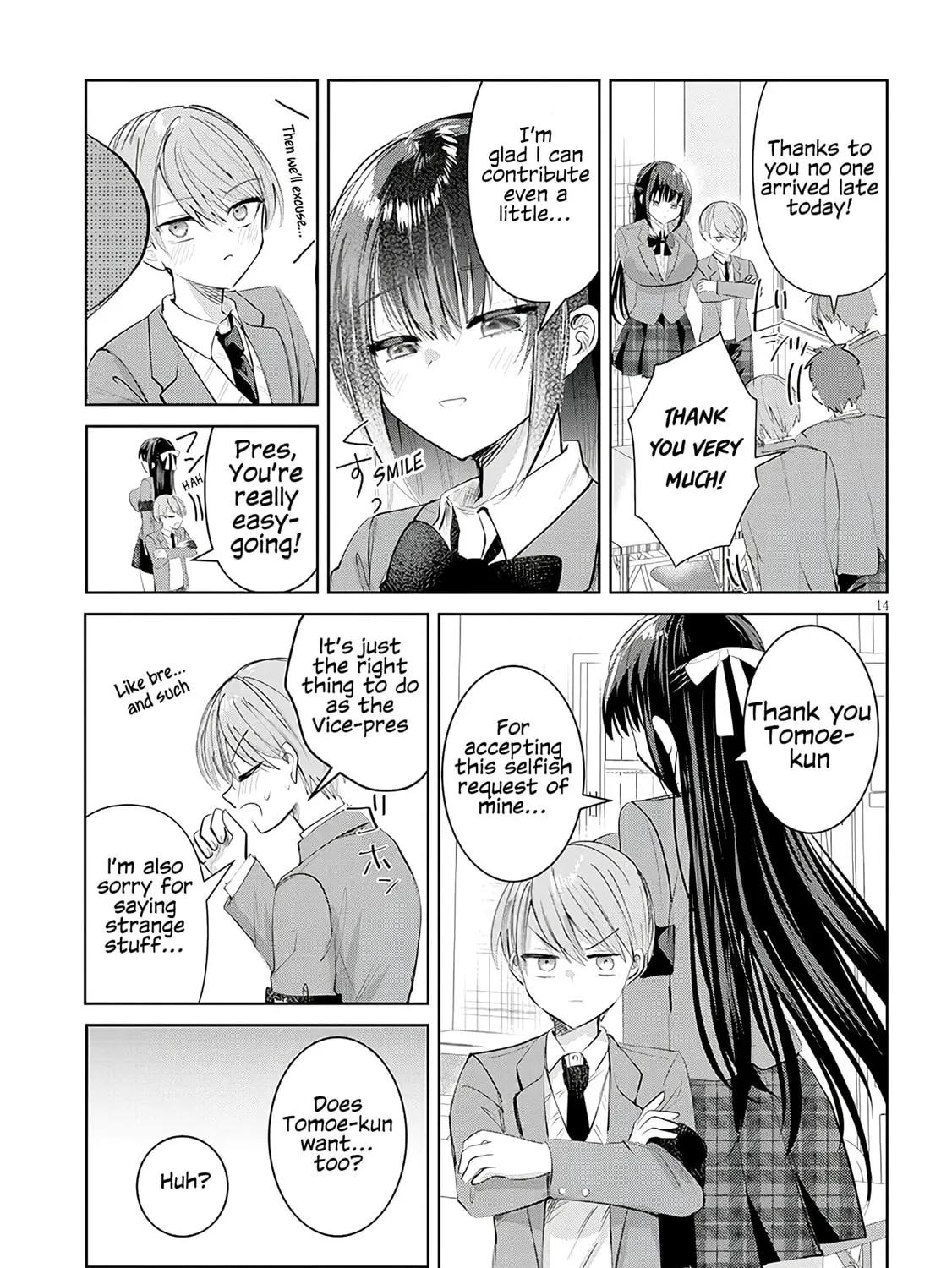 Kotowarenai Kaichou wa Tomoe-kun ni Dake shite Agetai Chapter 1 page 27 - 