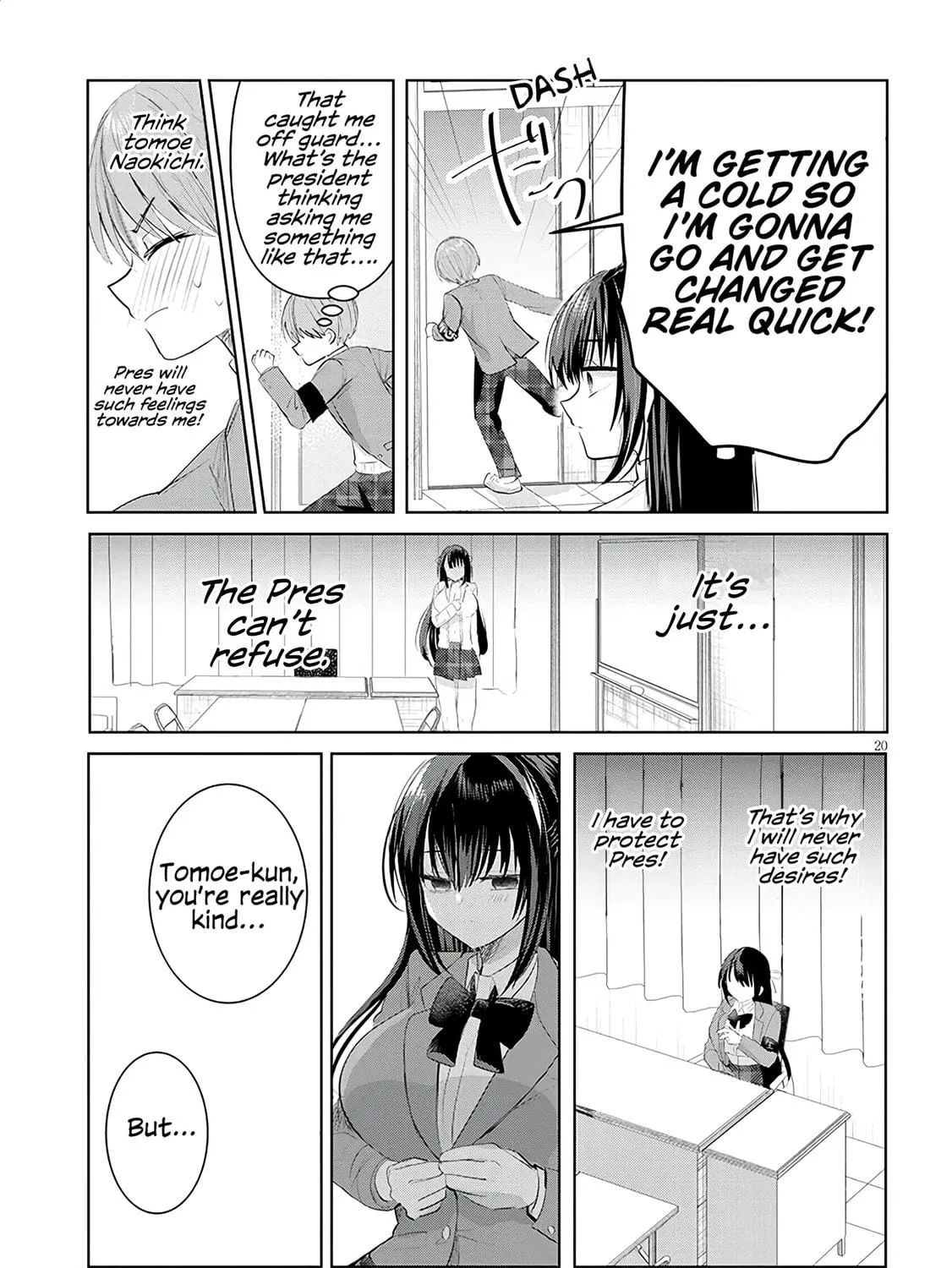 Kotowarenai Kaichou wa Tomoe-kun ni Dake shite Agetai Chapter 1 page 39 - 