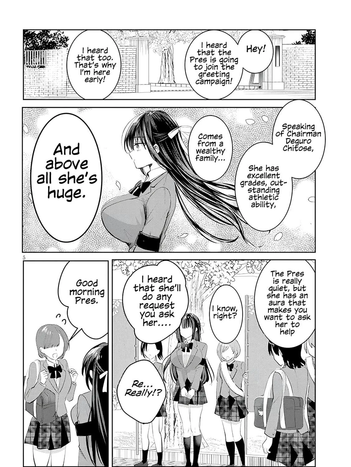 Kotowarenai Kaichou wa Tomoe-kun ni Dake shite Agetai Chapter 1 page 9 - 
