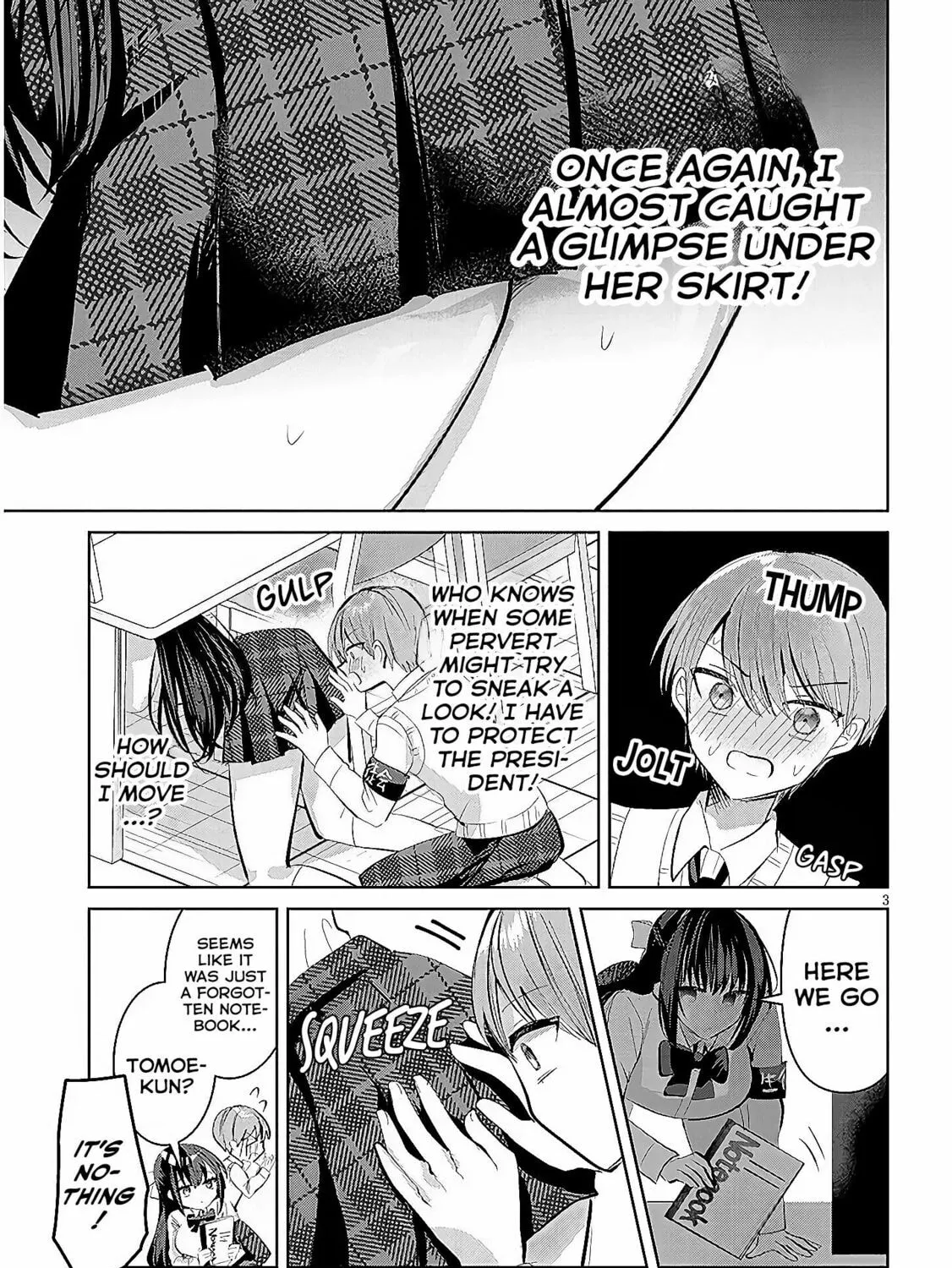 Kotowarenai Kaichou wa Tomoe-kun ni Dake shite Agetai Chapter 10 page 6 - 