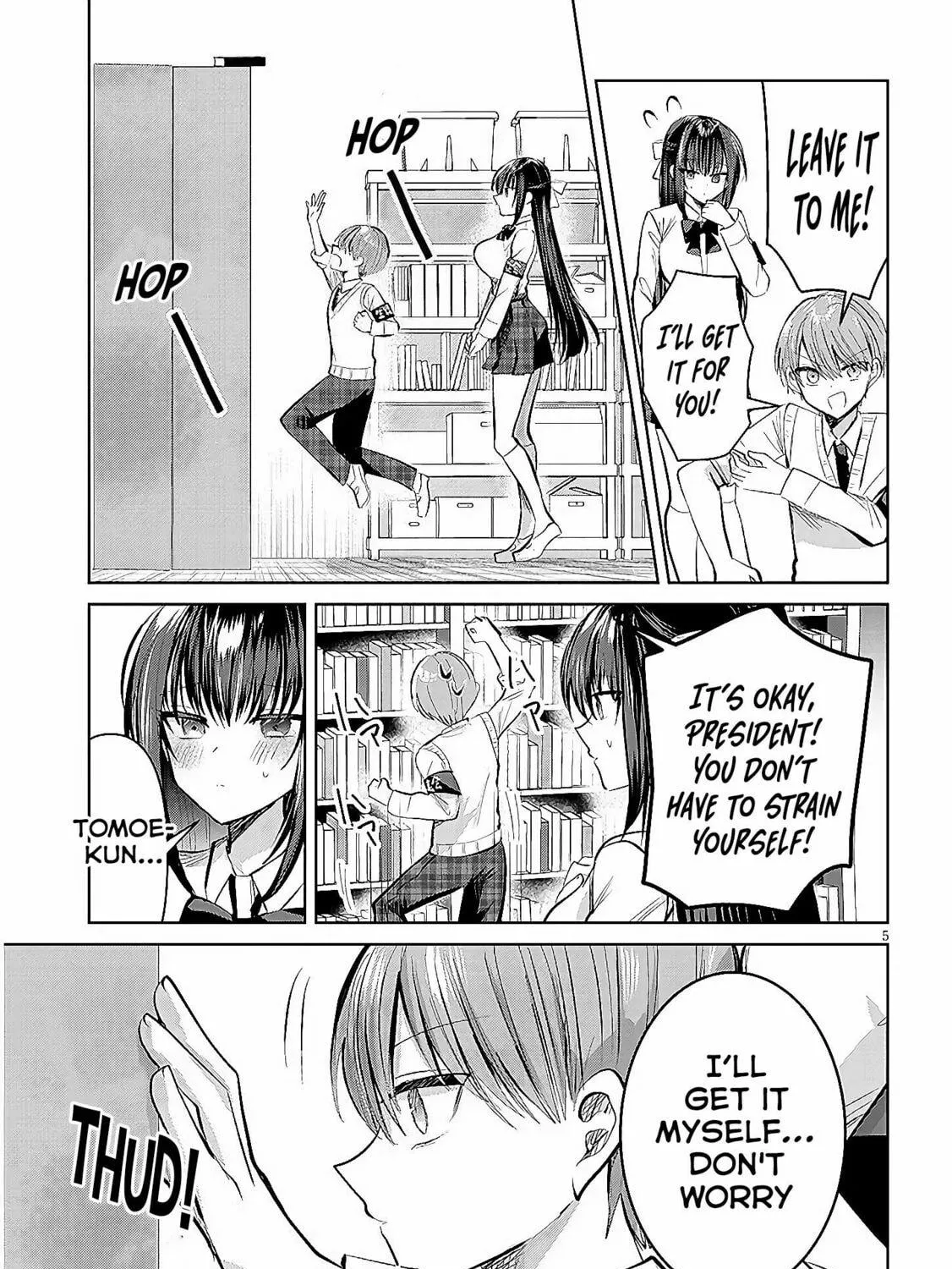 Kotowarenai Kaichou wa Tomoe-kun ni Dake shite Agetai Chapter 10 page 10 - 