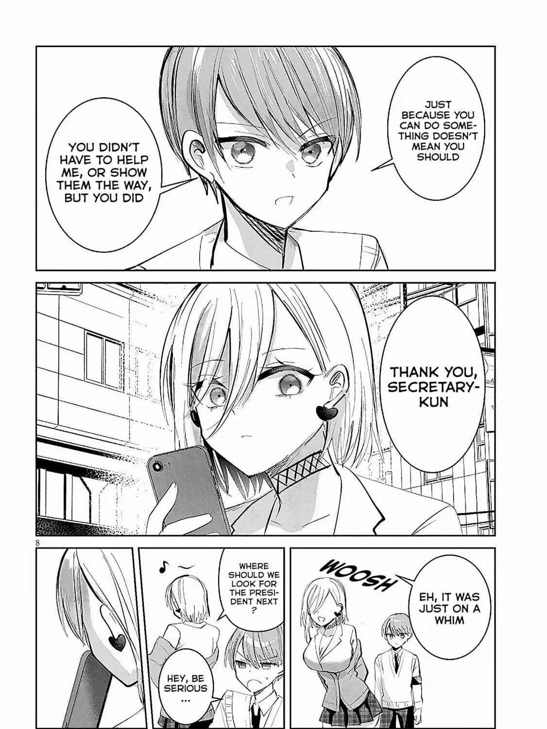 Kotowarenai Kaichou wa Tomoe-kun ni Dake shite Agetai Chapter 11 page 16 - 