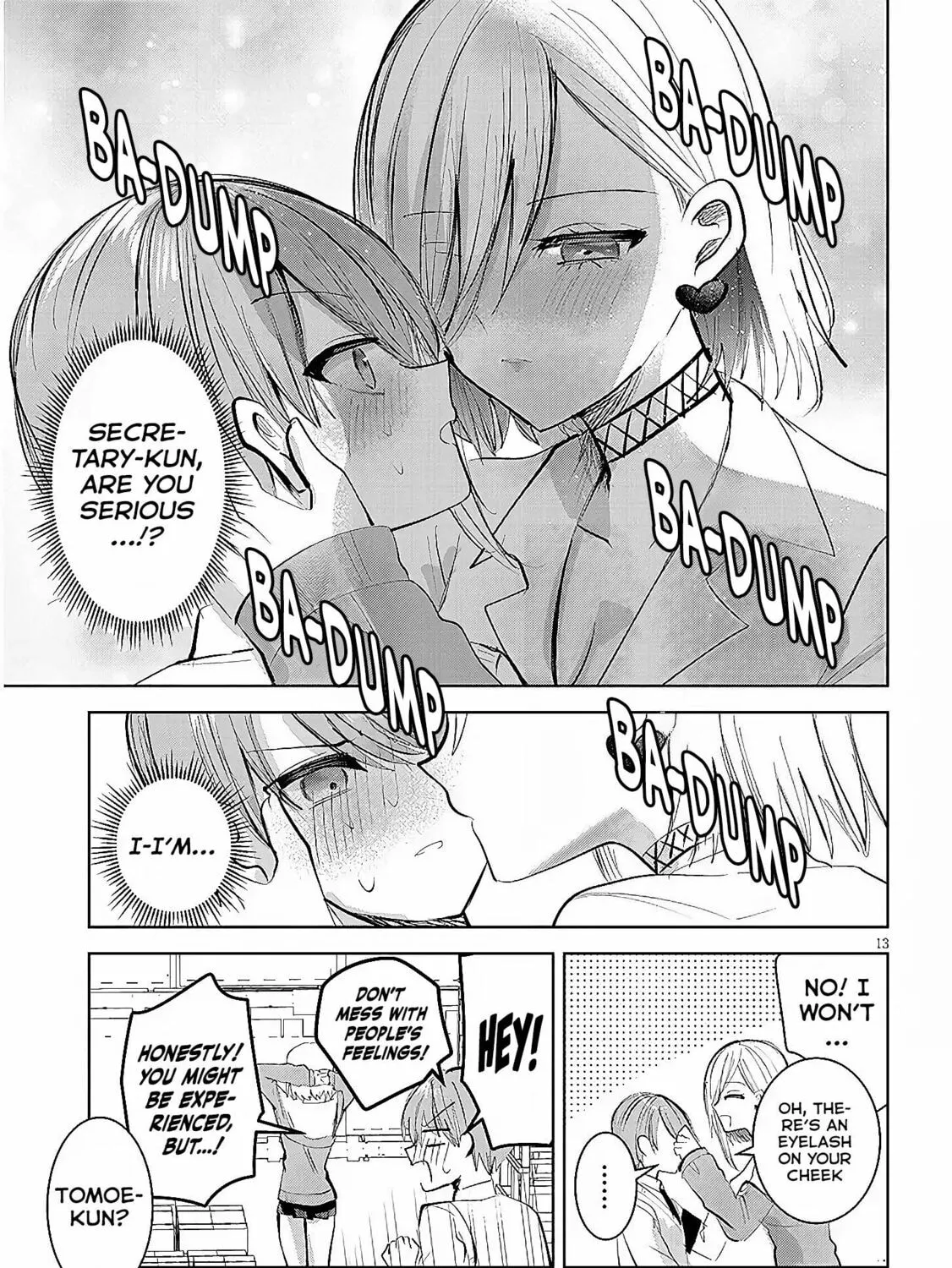 Kotowarenai Kaichou wa Tomoe-kun ni Dake shite Agetai Chapter 11 page 26 - 
