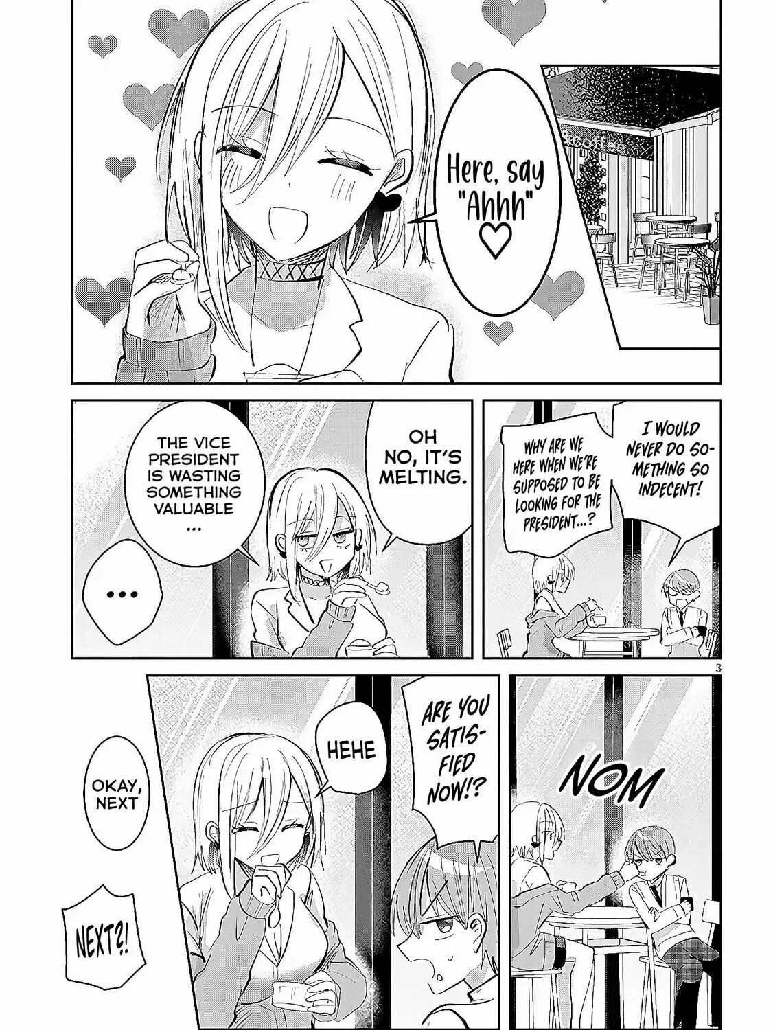 Kotowarenai Kaichou wa Tomoe-kun ni Dake shite Agetai Chapter 11 page 6 - 