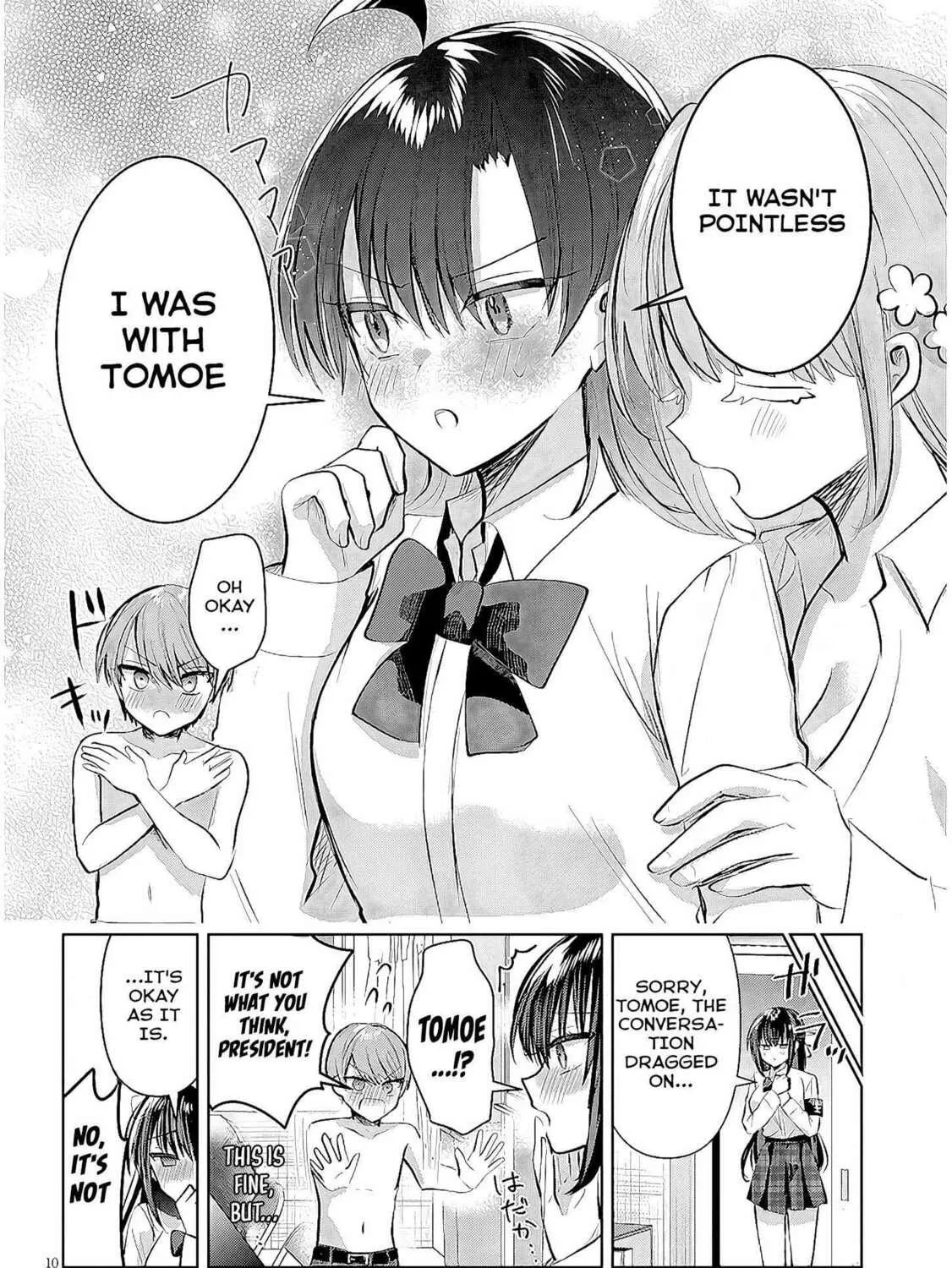 Kotowarenai Kaichou wa Tomoe-kun ni Dake shite Agetai Chapter 12 page 22 - 