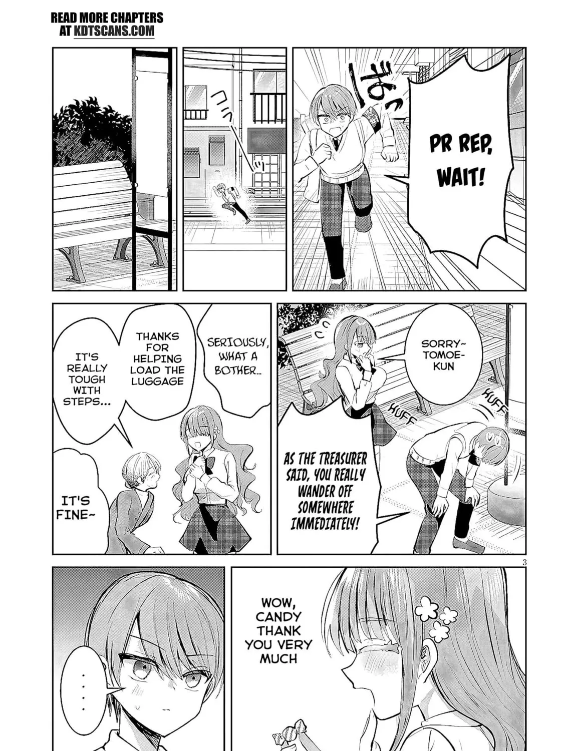 Kotowarenai Kaichou wa Tomoe-kun ni Dake shite Agetai Chapter 13 page 6 - 
