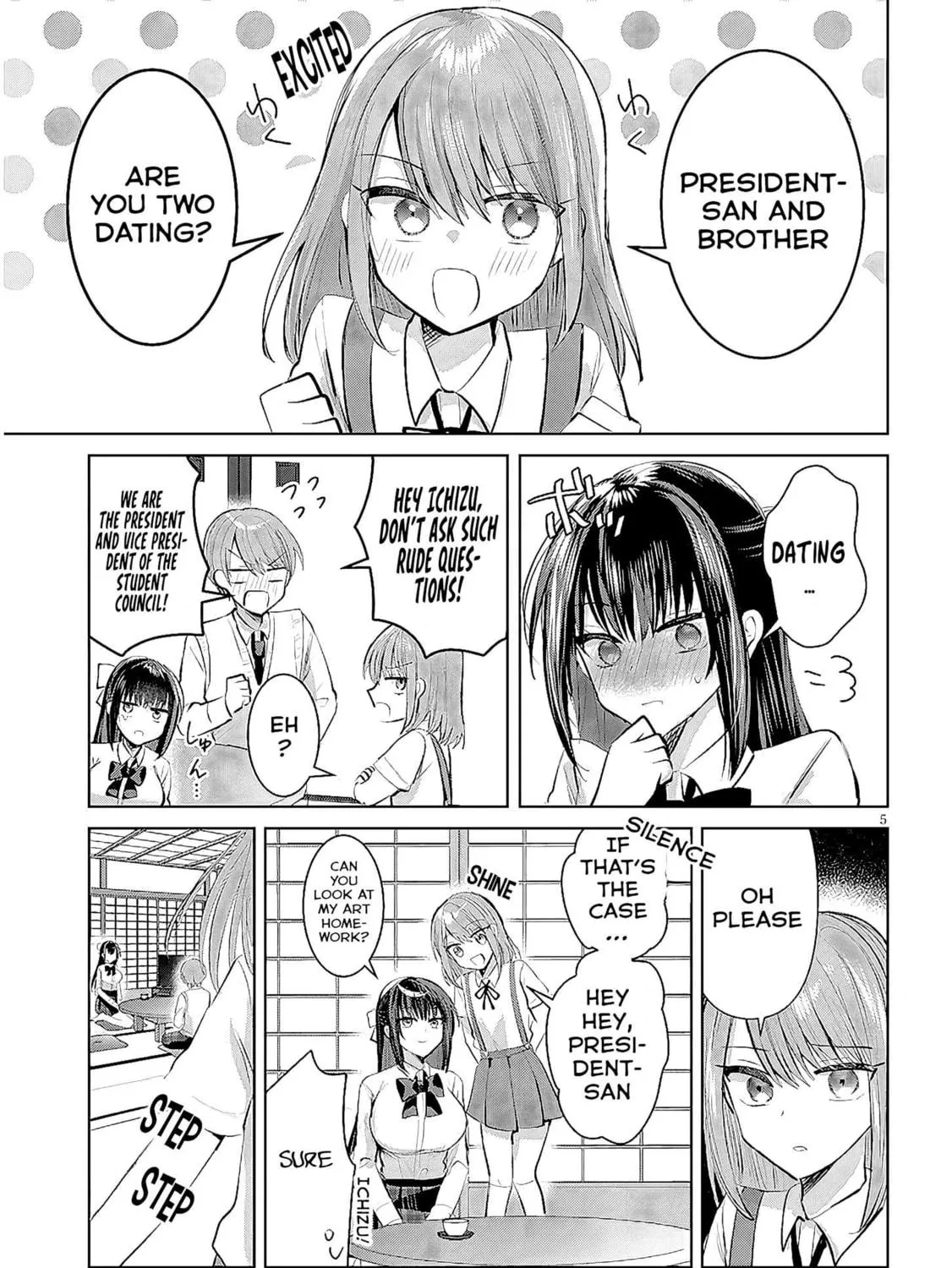 Kotowarenai Kaichou wa Tomoe-kun ni Dake shite Agetai Chapter 14 page 10 - 