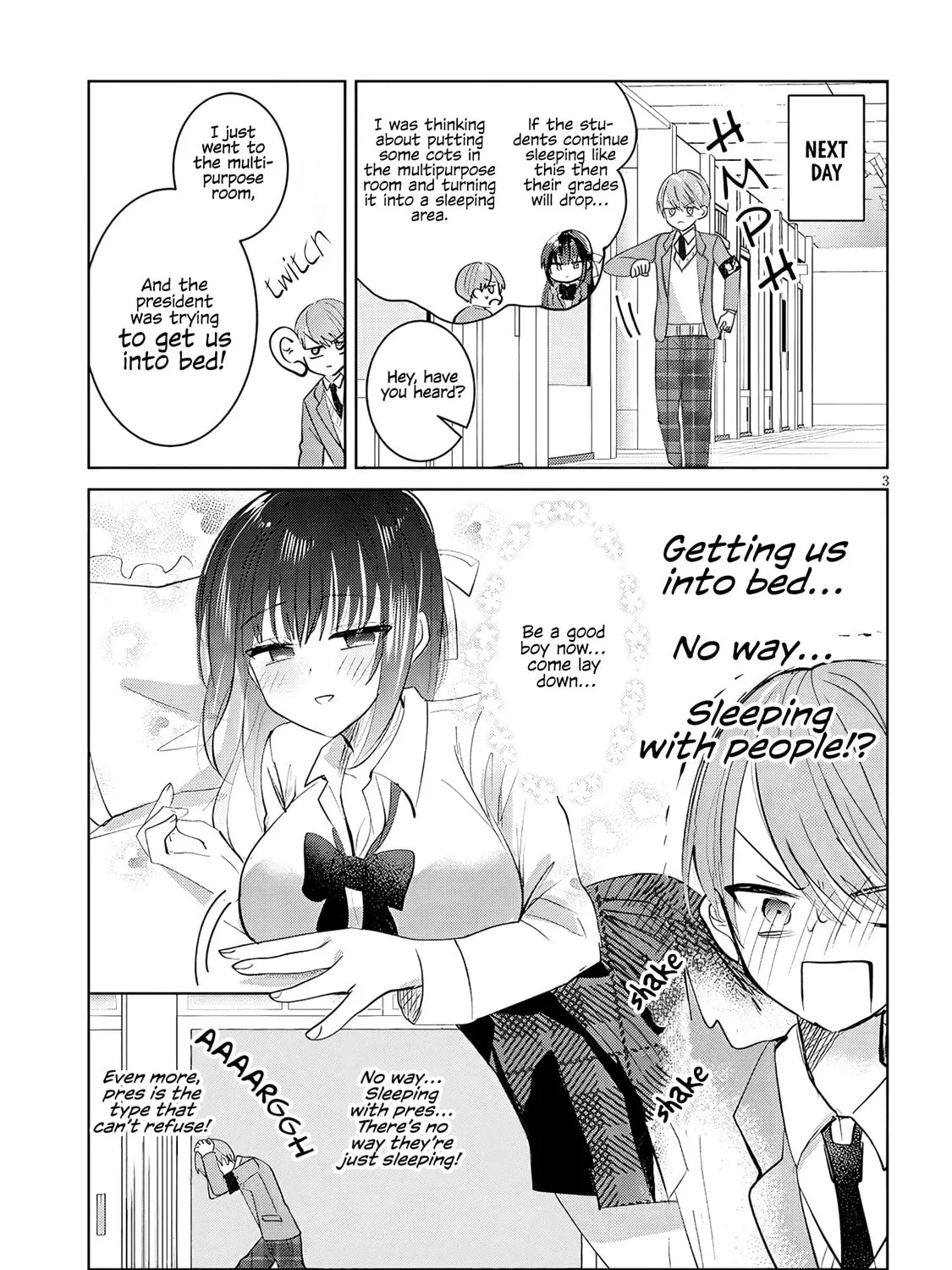 Kotowarenai Kaichou wa Tomoe-kun ni Dake shite Agetai Chapter 2 page 7 - 