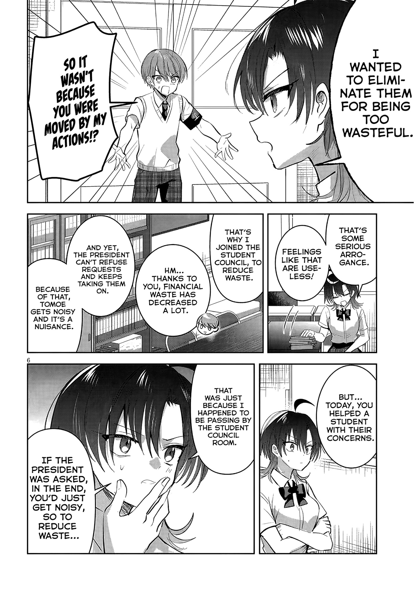 Kotowarenai Kaichou wa Tomoe-kun ni Dake shite Agetai Chapter 22 page 7 - 