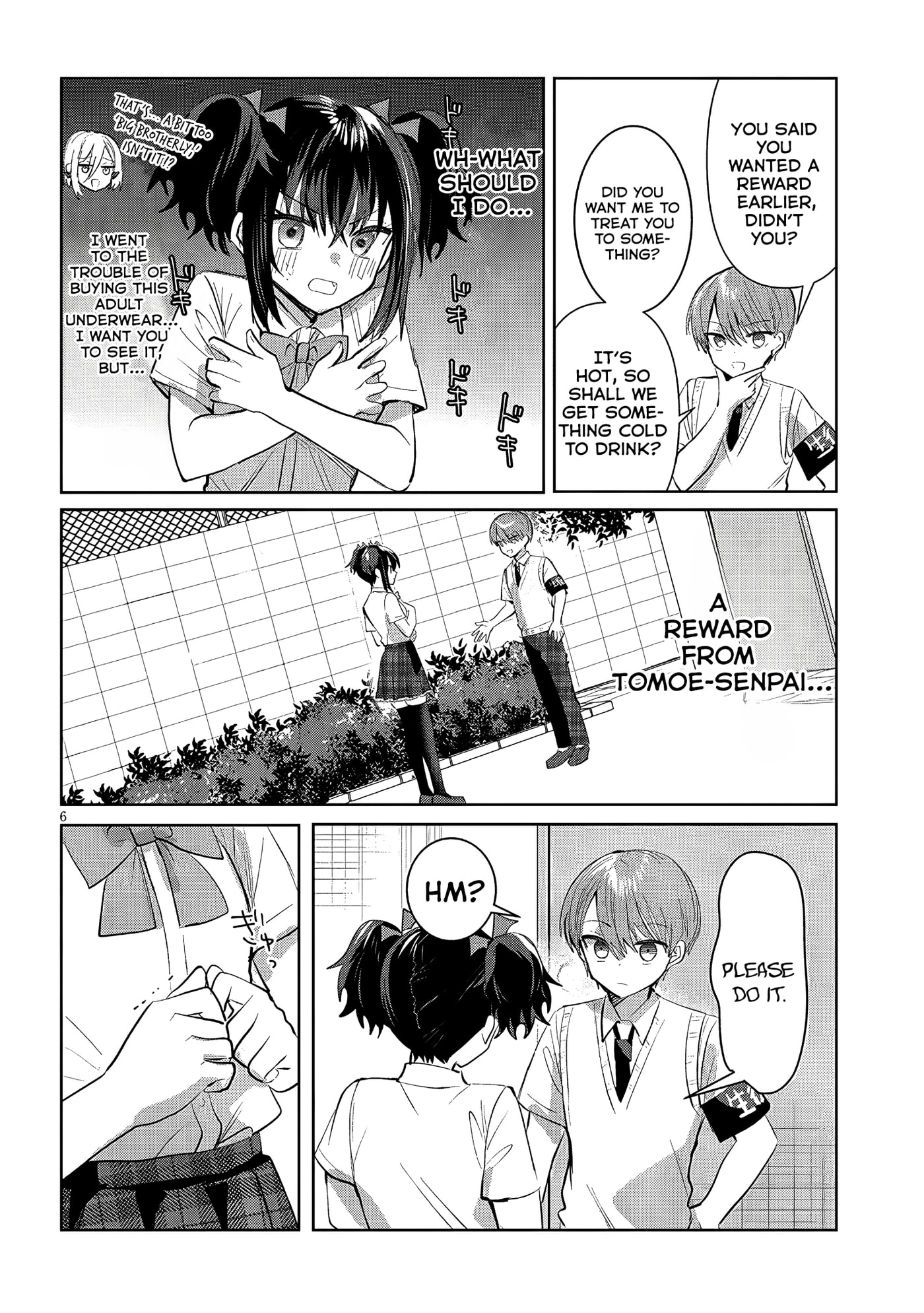 Kotowarenai Kaichou wa Tomoe-kun ni Dake shite Agetai Chapter 24 page 7 - 