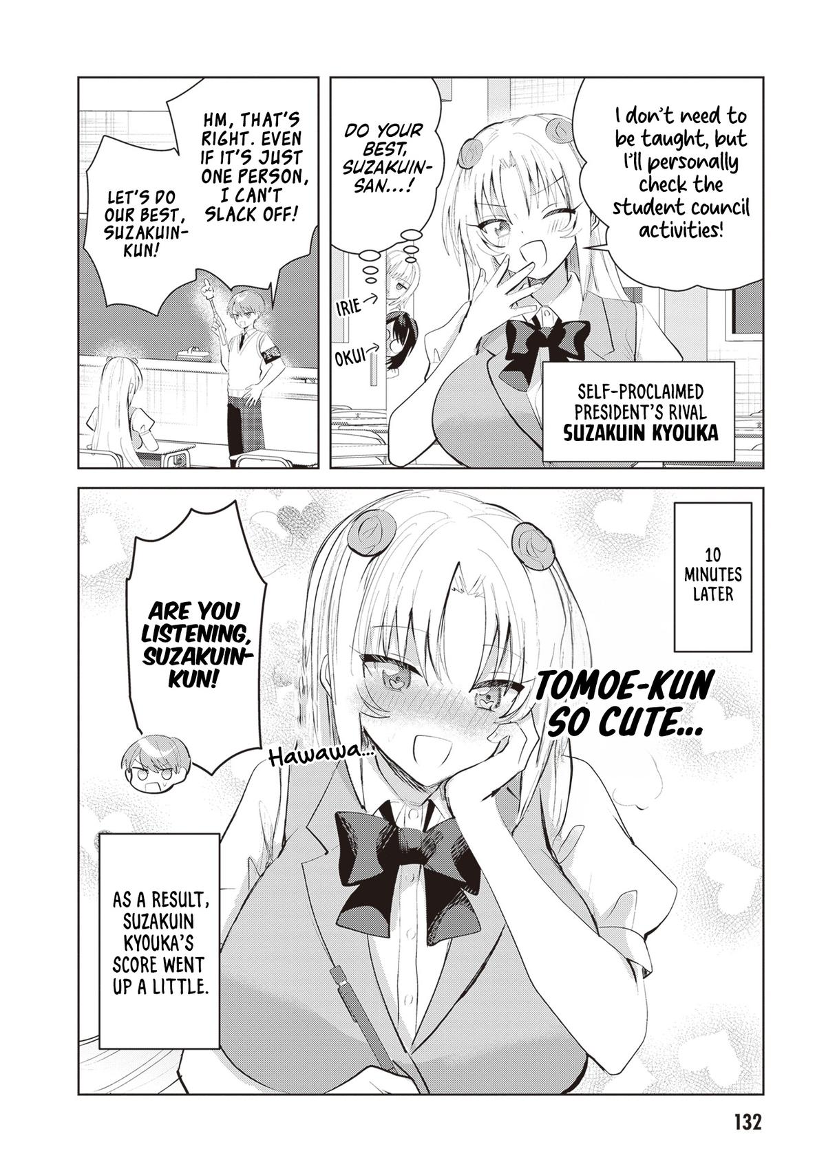 Kotowarenai Kaichou wa Tomoe-kun ni Dake shite Agetai Chapter 26 page 11 - 