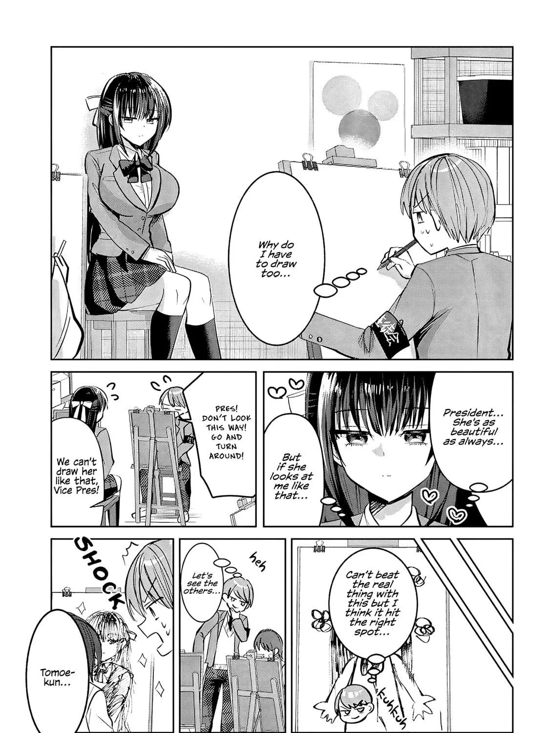 Kotowarenai Kaichou wa Tomoe-kun ni Dake shite Agetai Chapter 3 page 11 - 