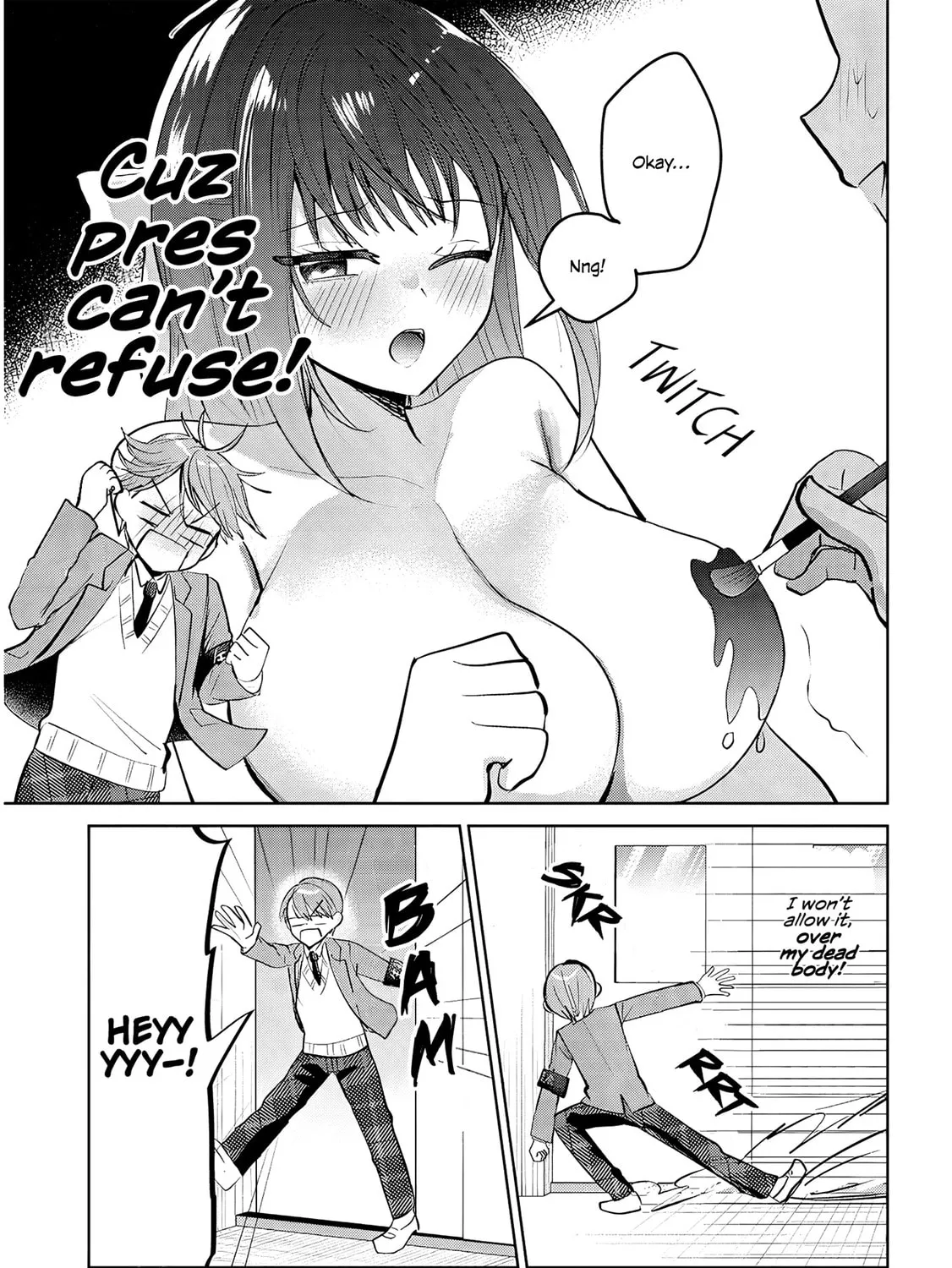 Kotowarenai Kaichou wa Tomoe-kun ni Dake shite Agetai Chapter 3 page 7 - 