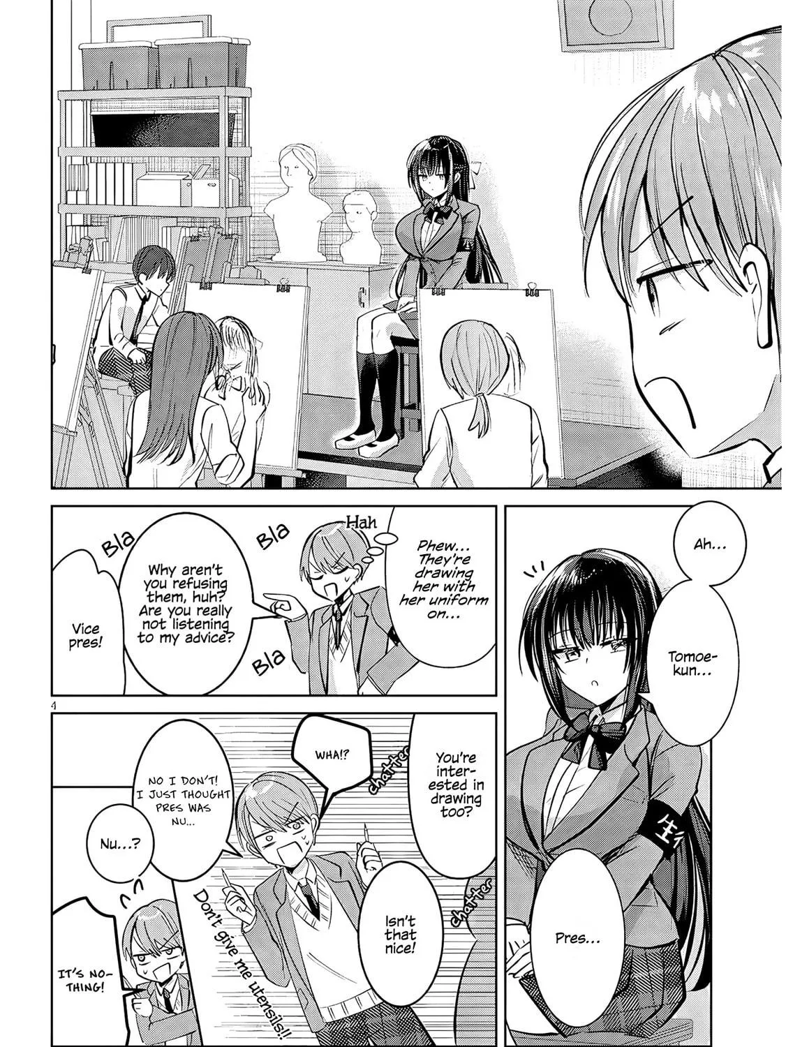 Kotowarenai Kaichou wa Tomoe-kun ni Dake shite Agetai Chapter 3 page 9 - 