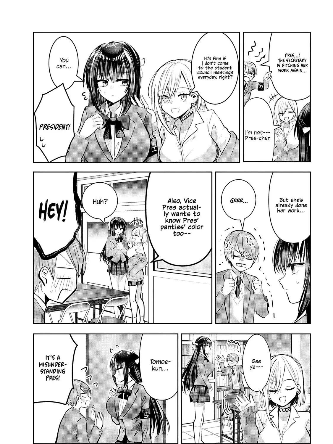 Kotowarenai Kaichou wa Tomoe-kun ni Dake shite Agetai Chapter 4 page 11 - 