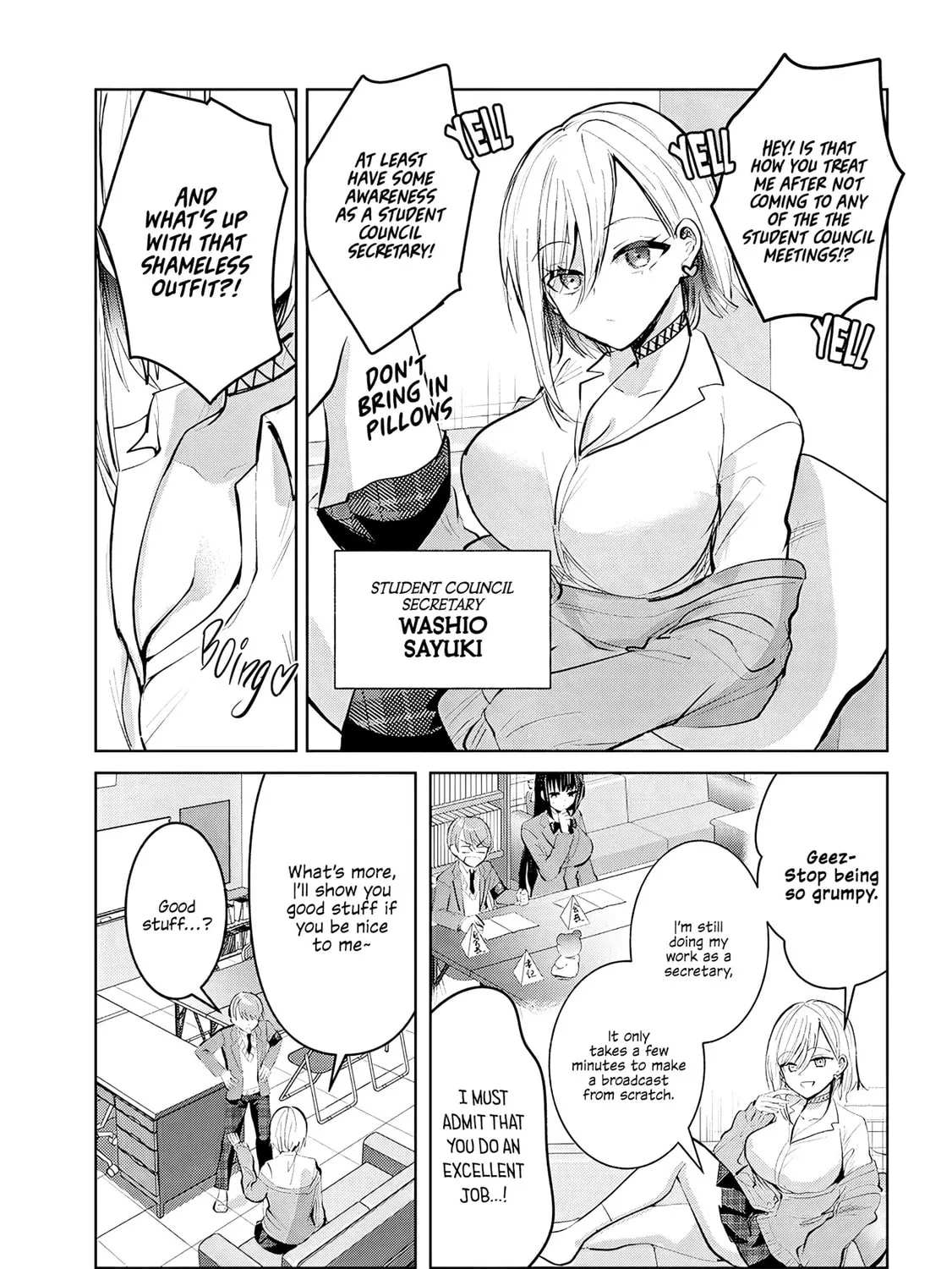 Kotowarenai Kaichou wa Tomoe-kun ni Dake shite Agetai Chapter 4 page 7 - 