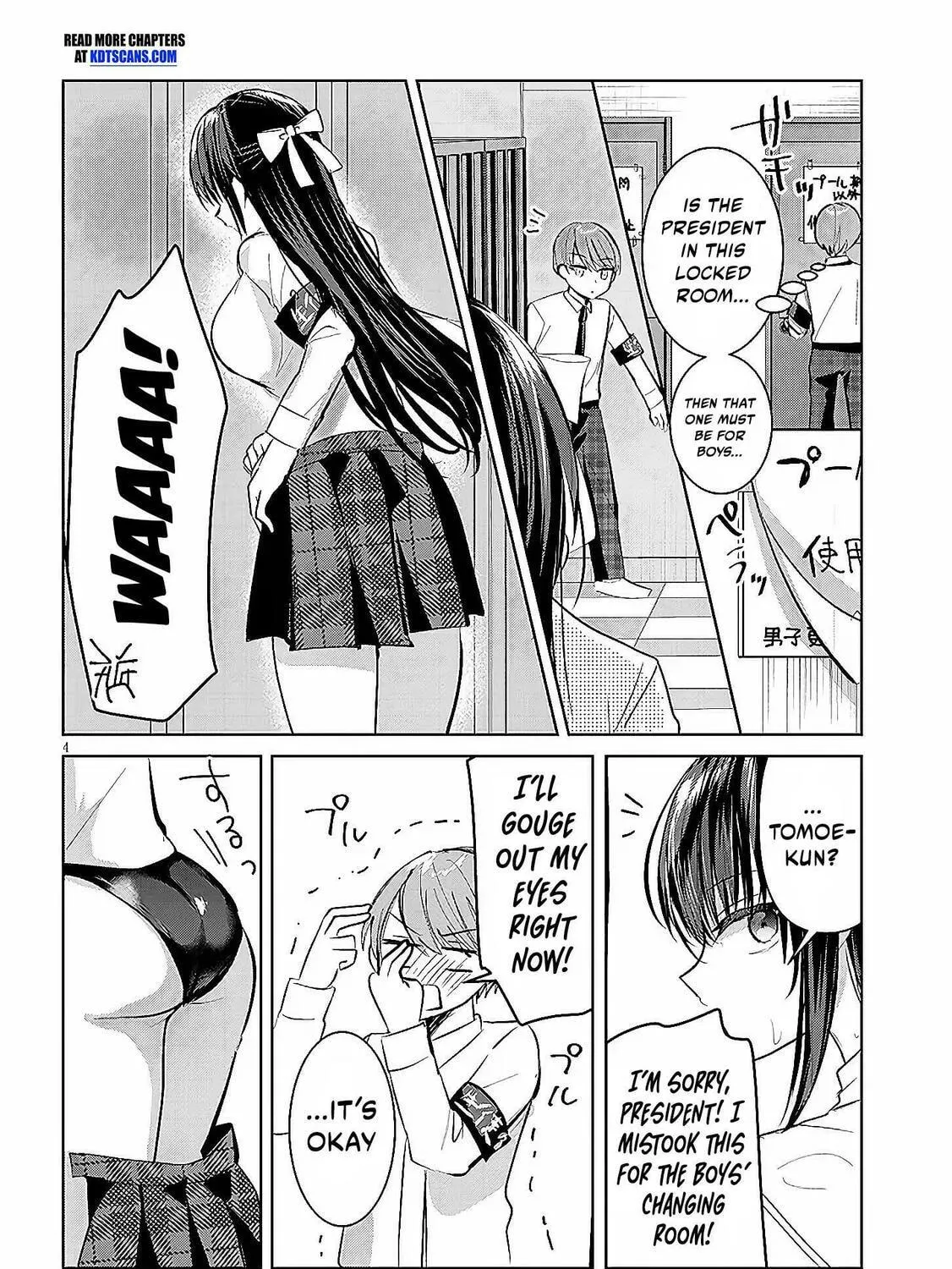 Kotowarenai Kaichou wa Tomoe-kun ni Dake shite Agetai Chapter 6 page 8 - 