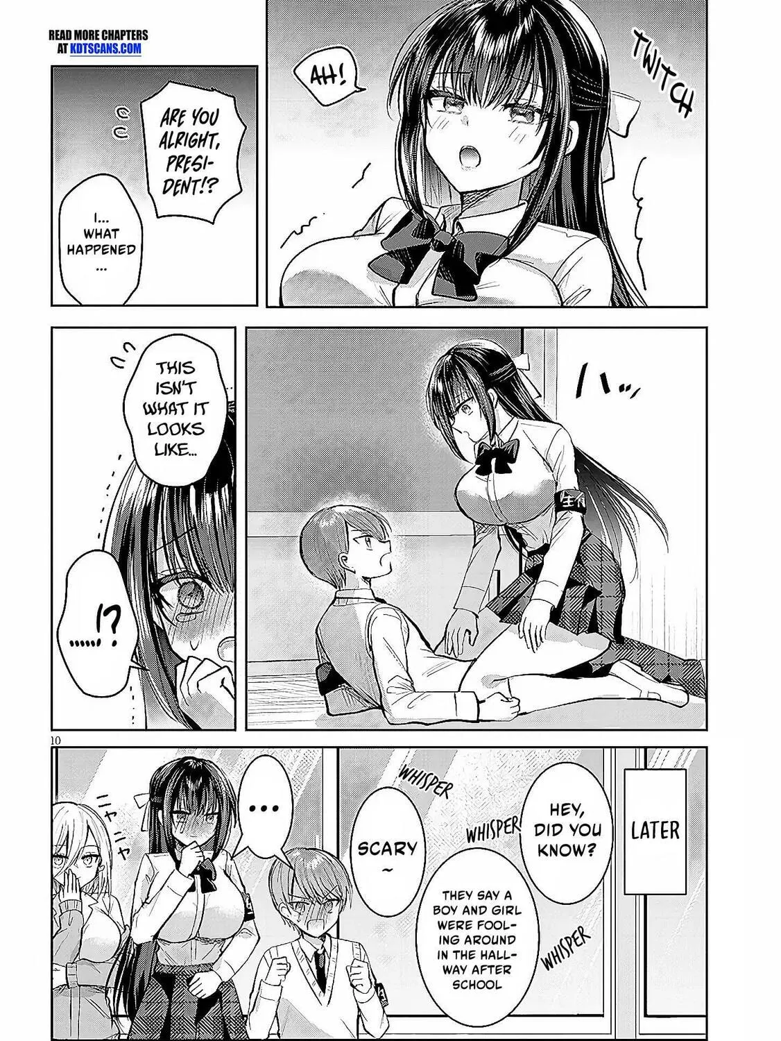 Kotowarenai Kaichou wa Tomoe-kun ni Dake shite Agetai Chapter 7 page 20 - 