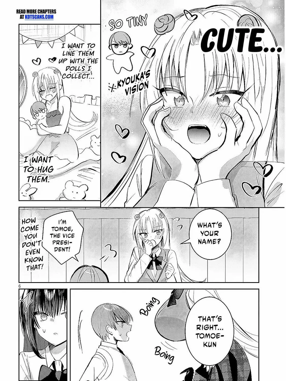 Kotowarenai Kaichou wa Tomoe-kun ni Dake shite Agetai Chapter 8 page 12 - 