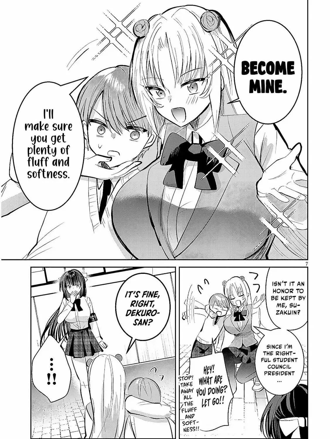 Kotowarenai Kaichou wa Tomoe-kun ni Dake shite Agetai Chapter 8 page 14 - 