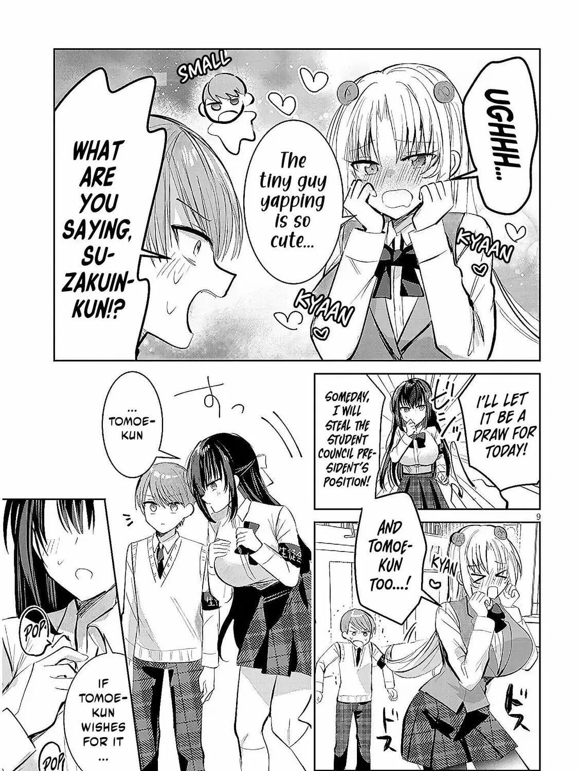 Kotowarenai Kaichou wa Tomoe-kun ni Dake shite Agetai Chapter 8 page 18 - 