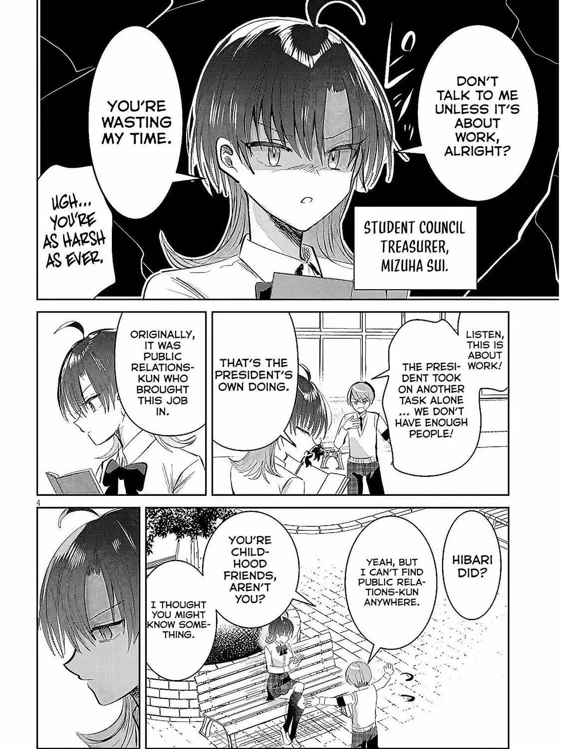 Kotowarenai Kaichou wa Tomoe-kun ni Dake shite Agetai Chapter 9 page 8 - 