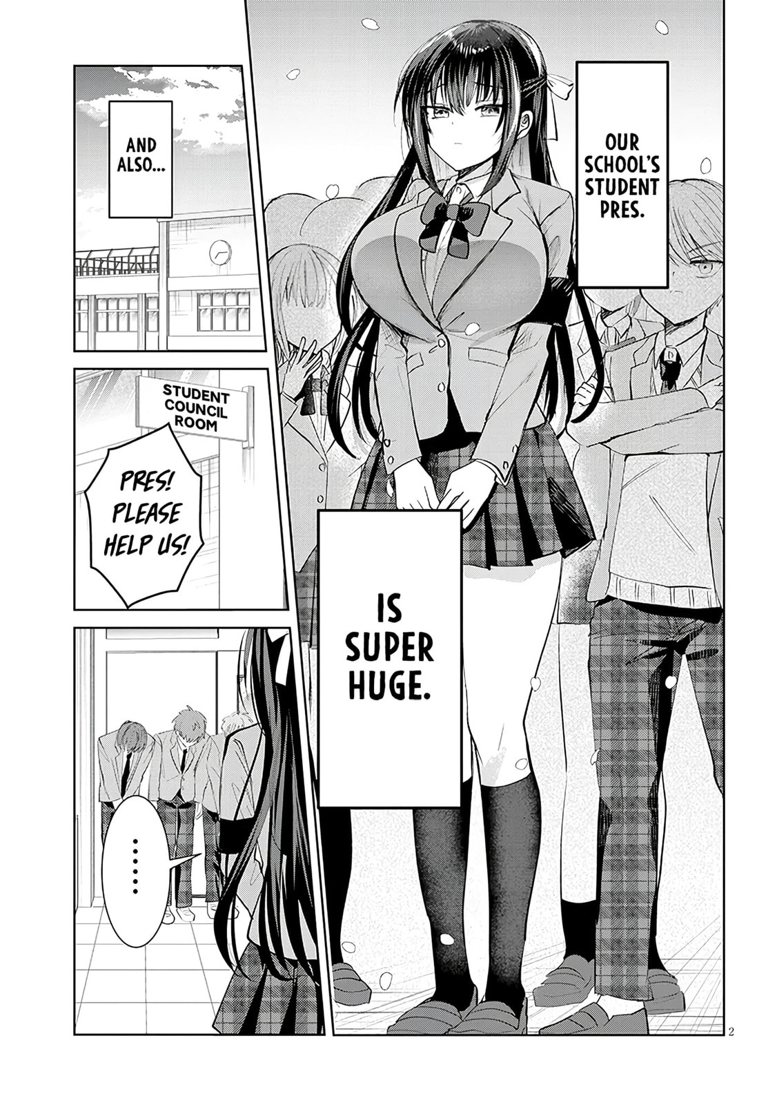Kotowarenai Kaichou wa Tomoe-kun ni Dake shite Agetai Chapter 1 page 2 - 