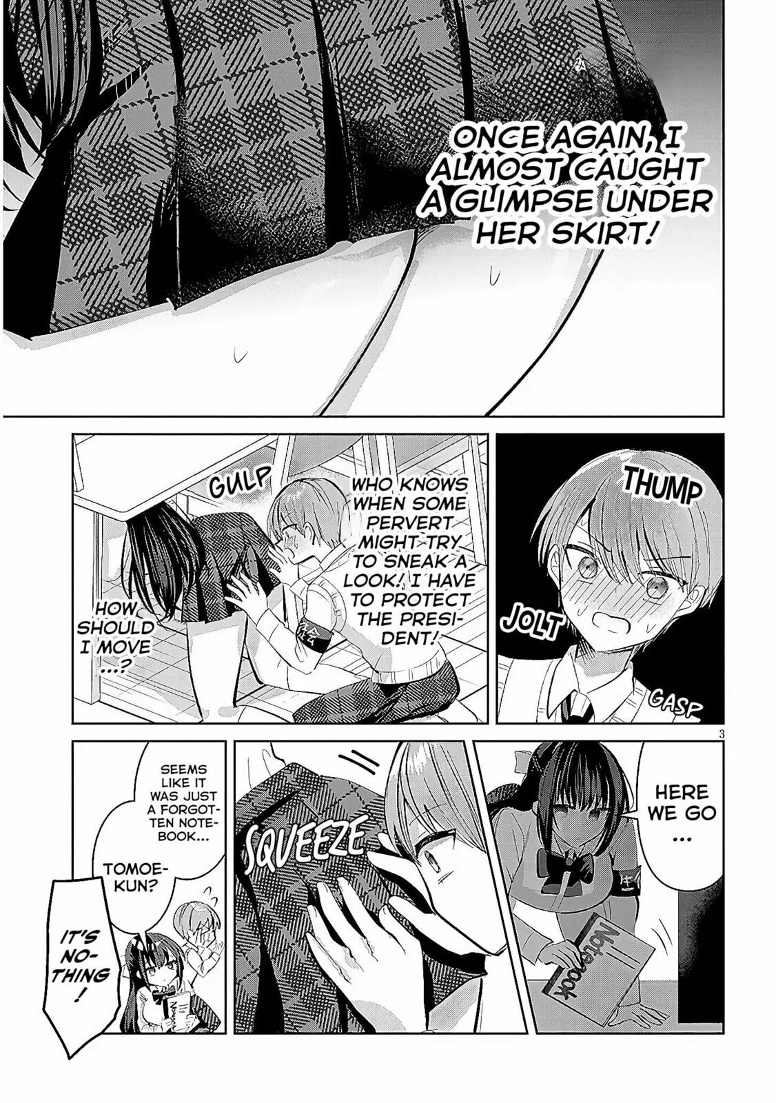 Kotowarenai Kaichou wa Tomoe-kun ni Dake shite Agetai Chapter 10 page 4 - 