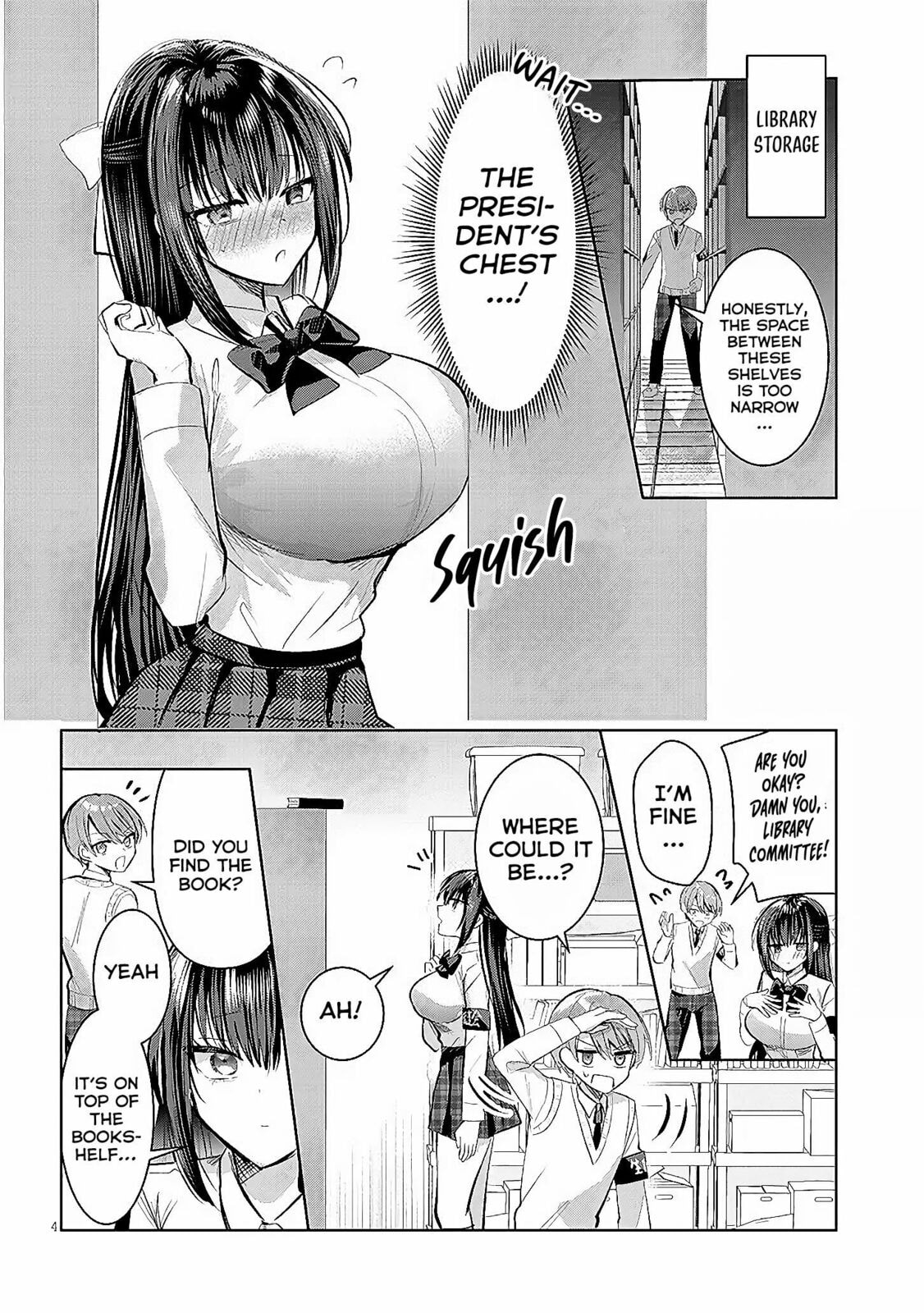 Kotowarenai Kaichou wa Tomoe-kun ni Dake shite Agetai Chapter 10 page 5 - 