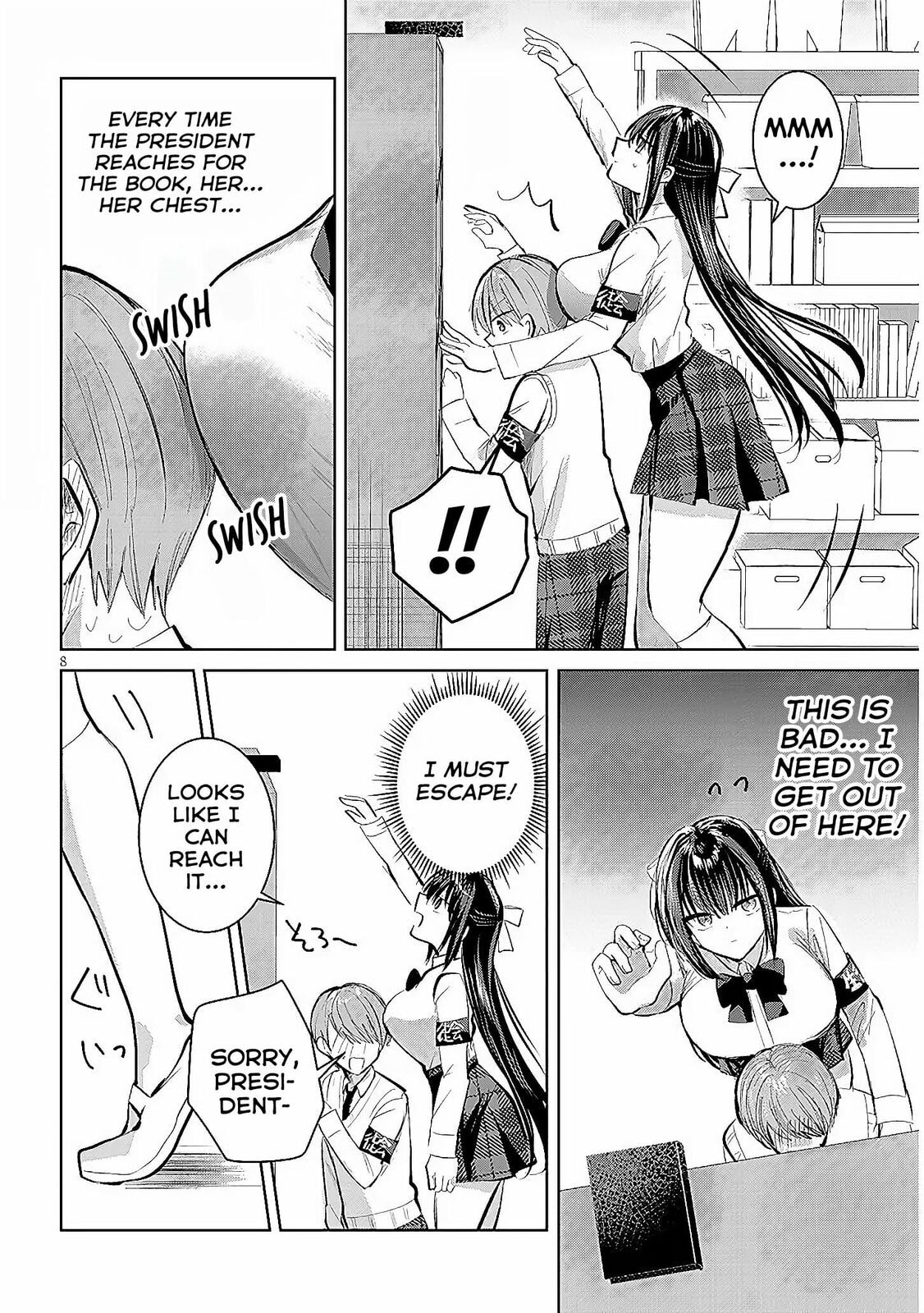 Kotowarenai Kaichou wa Tomoe-kun ni Dake shite Agetai Chapter 10 page 9 - 