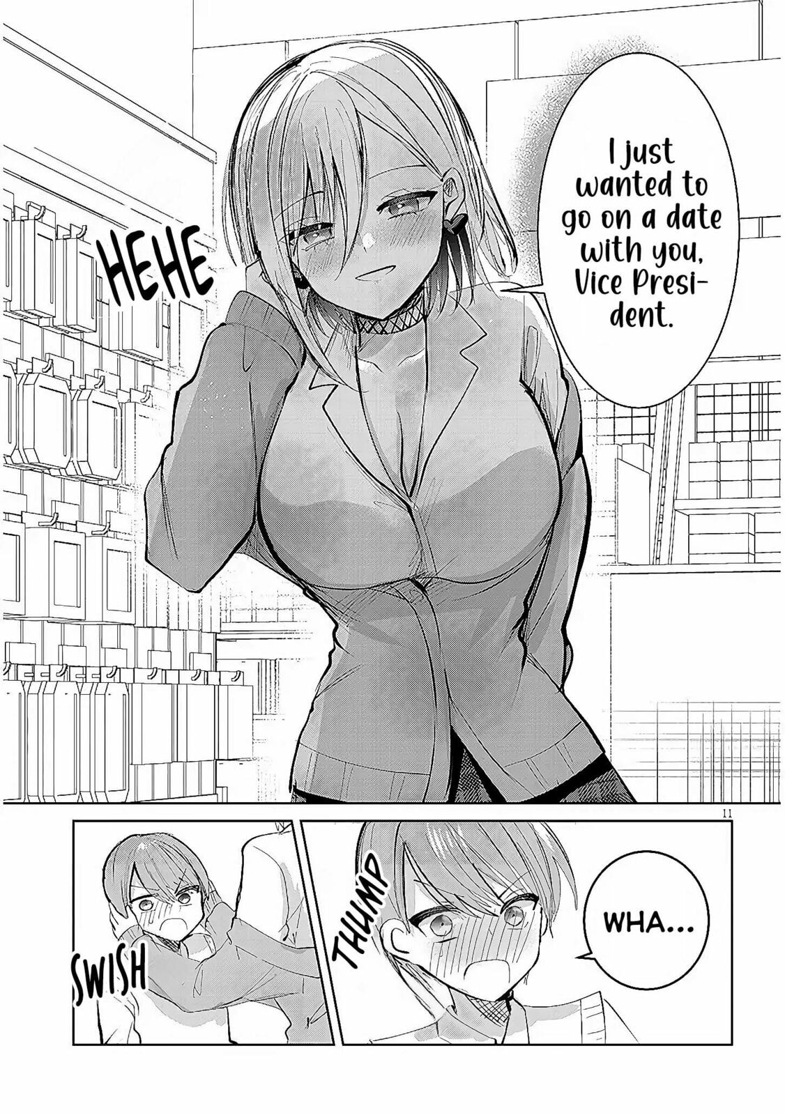 Kotowarenai Kaichou wa Tomoe-kun ni Dake shite Agetai Chapter 11 page 12 - 