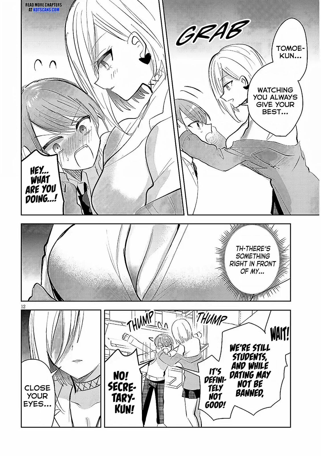 Kotowarenai Kaichou wa Tomoe-kun ni Dake shite Agetai Chapter 11 page 13 - 