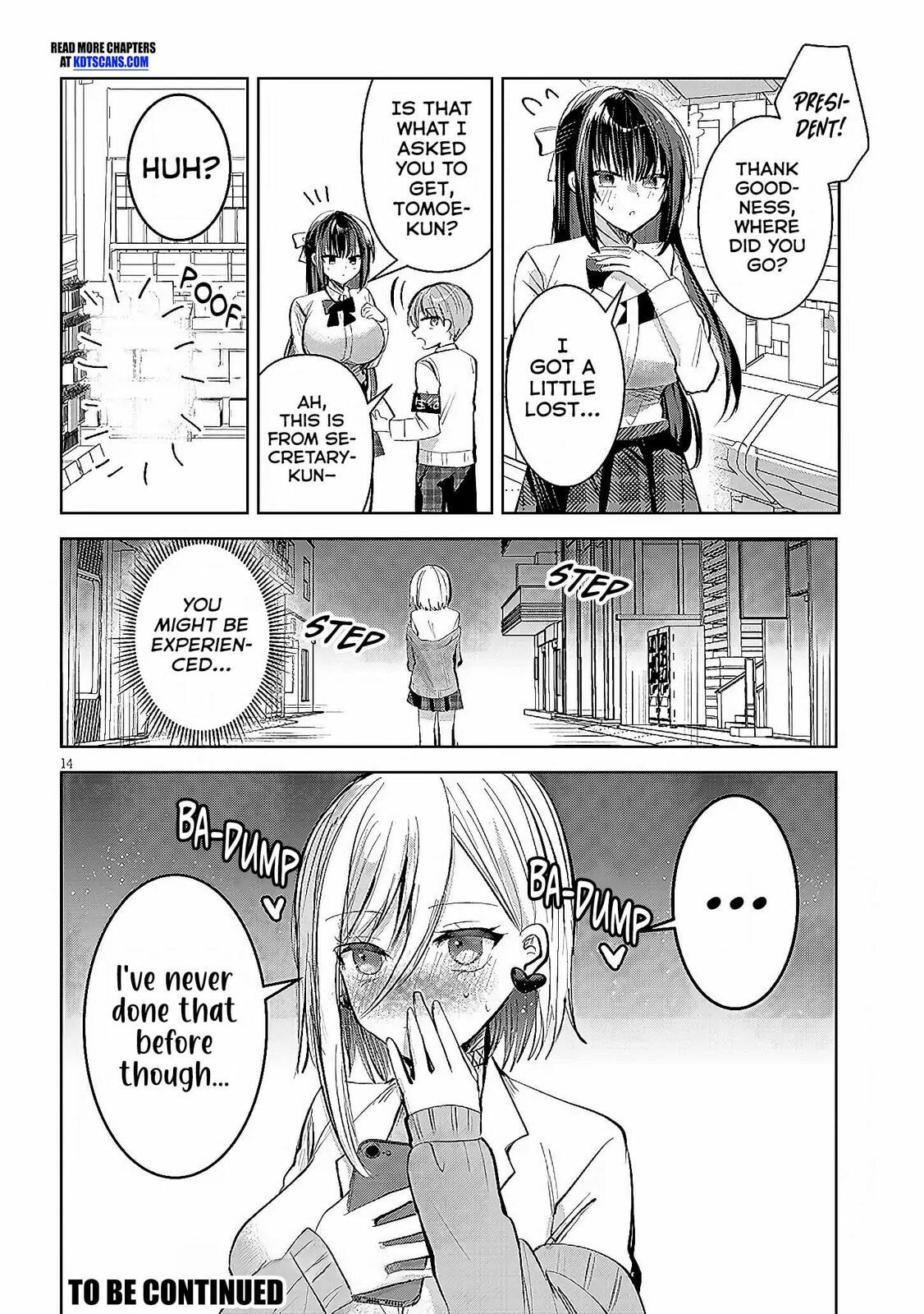 Kotowarenai Kaichou wa Tomoe-kun ni Dake shite Agetai Chapter 11 page 15 - 