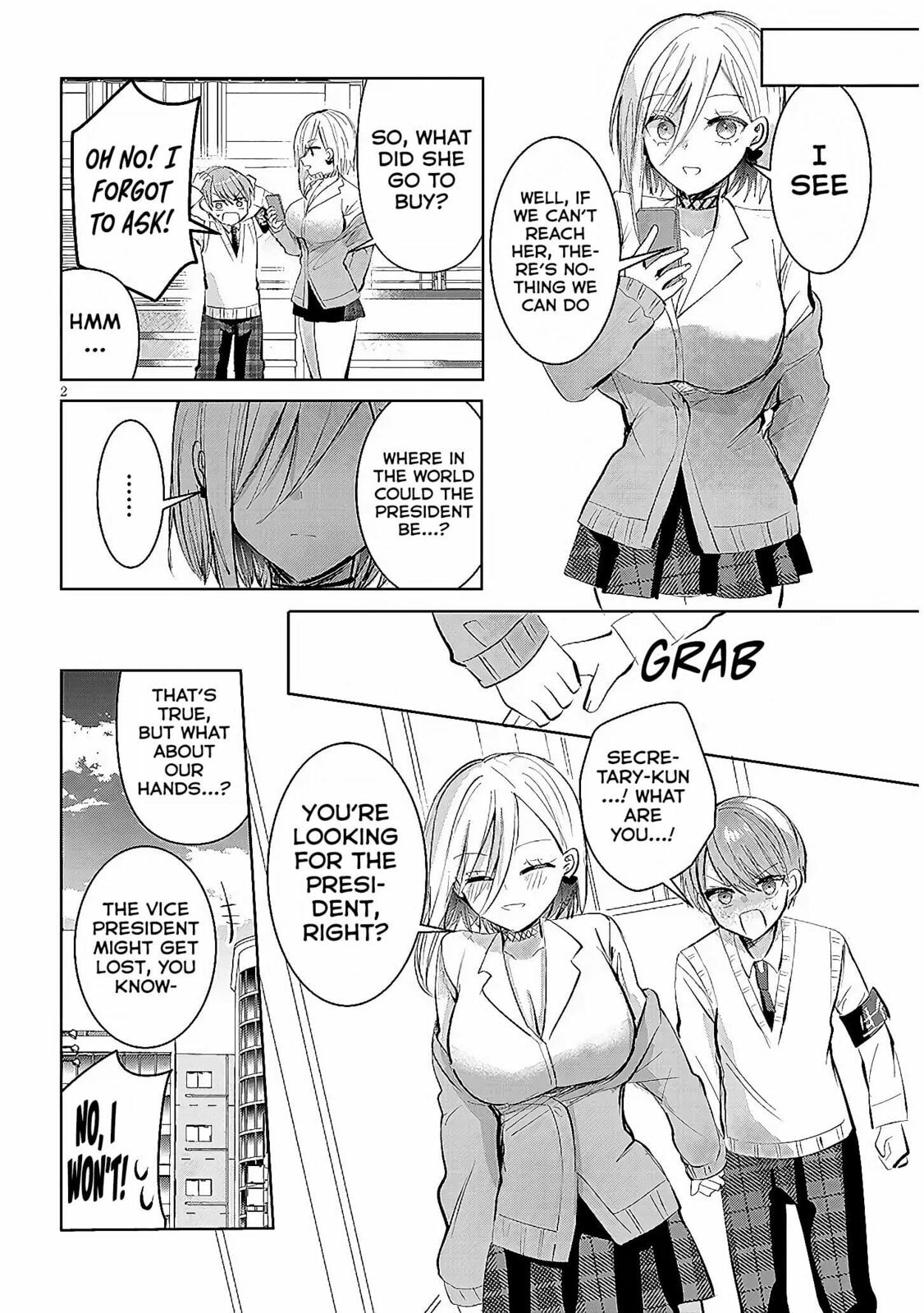 Kotowarenai Kaichou wa Tomoe-kun ni Dake shite Agetai Chapter 11 page 3 - 