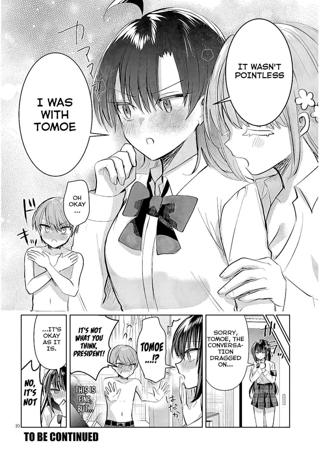 Kotowarenai Kaichou wa Tomoe-kun ni Dake shite Agetai Chapter 12 page 12 - 