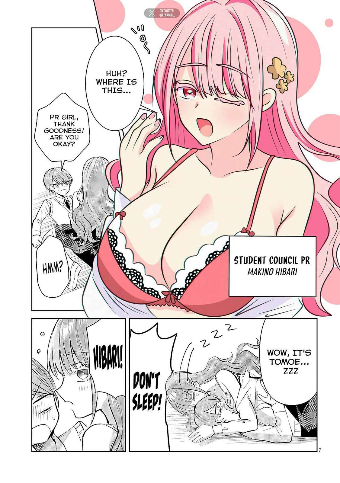 Kotowarenai Kaichou wa Tomoe-kun ni Dake shite Agetai Chapter 12 page 8 - 