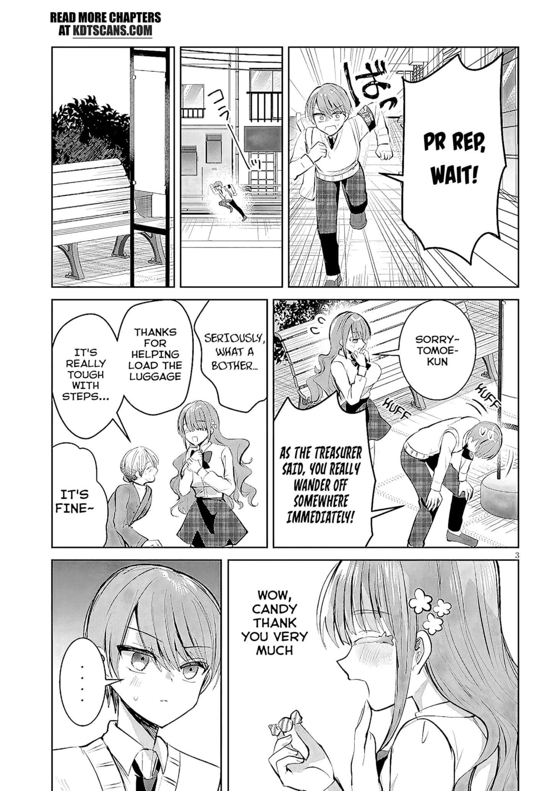 Kotowarenai Kaichou wa Tomoe-kun ni Dake shite Agetai Chapter 13 page 4 - 