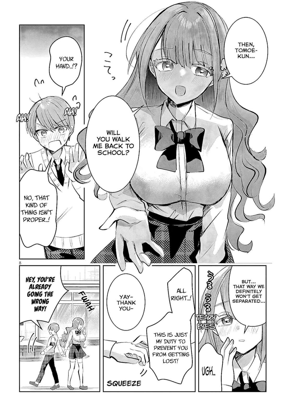 Kotowarenai Kaichou wa Tomoe-kun ni Dake shite Agetai Chapter 13 page 9 - 