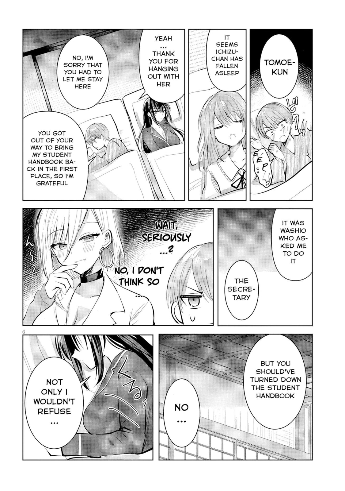 Kotowarenai Kaichou wa Tomoe-kun ni Dake shite Agetai Chapter 15 page 7 - 