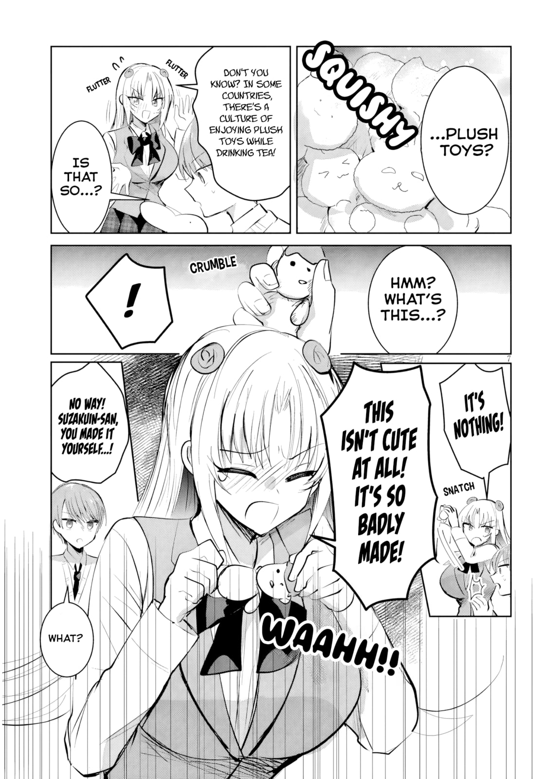 Kotowarenai Kaichou wa Tomoe-kun ni Dake shite Agetai Chapter 16 page 8 - 