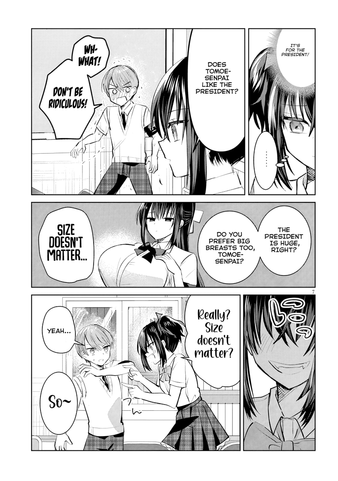 Kotowarenai Kaichou wa Tomoe-kun ni Dake shite Agetai Chapter 18 page 8 - 