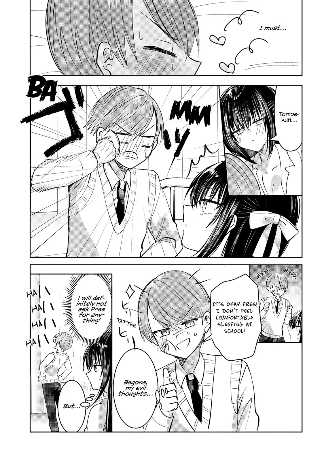 Kotowarenai Kaichou wa Tomoe-kun ni Dake shite Agetai Chapter 2 page 14 - 