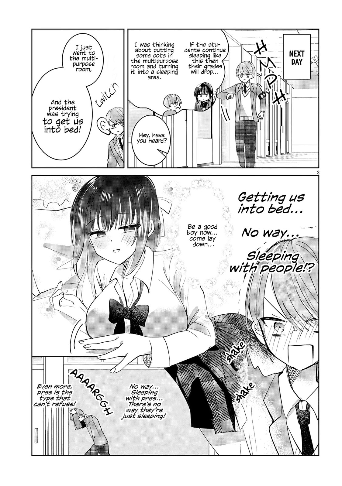 Kotowarenai Kaichou wa Tomoe-kun ni Dake shite Agetai Chapter 2 page 4 - 