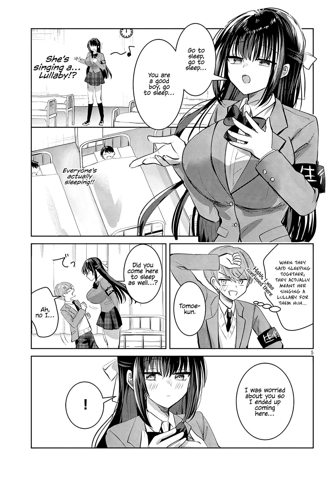 Kotowarenai Kaichou wa Tomoe-kun ni Dake shite Agetai Chapter 2 page 6 - 