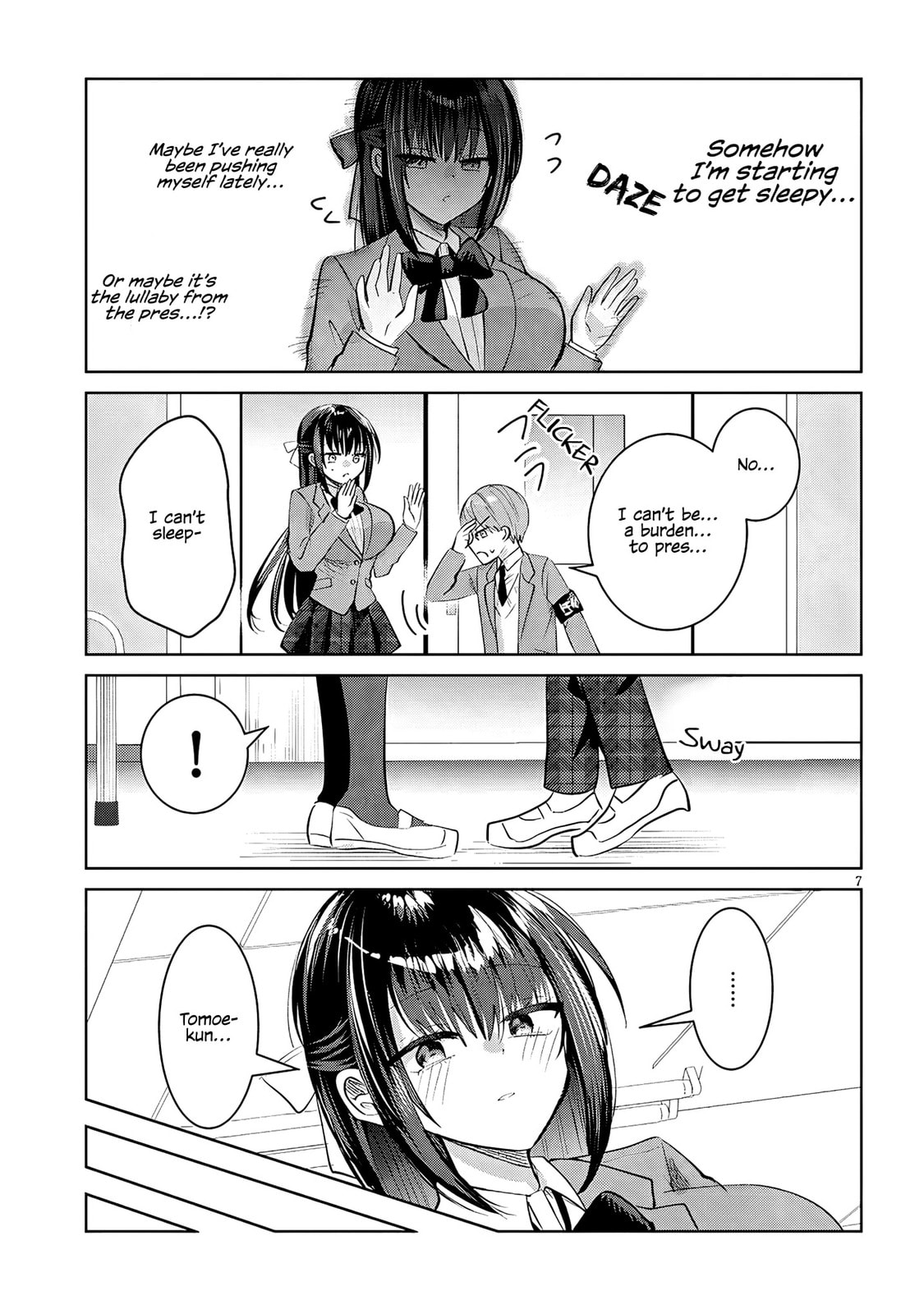 Kotowarenai Kaichou wa Tomoe-kun ni Dake shite Agetai Chapter 2 page 8 - 