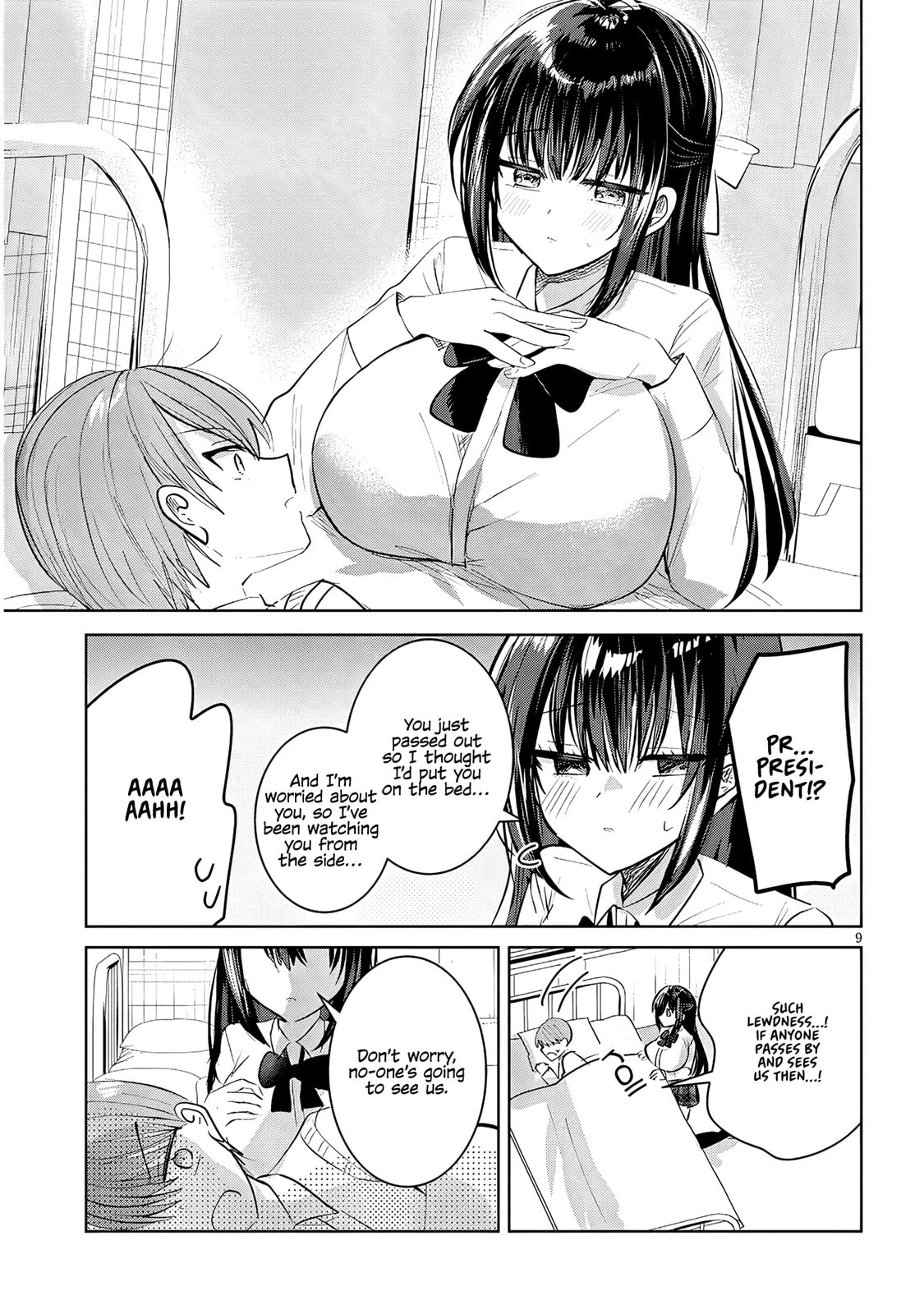 Kotowarenai Kaichou wa Tomoe-kun ni Dake shite Agetai Chapter 2 page 10 - 