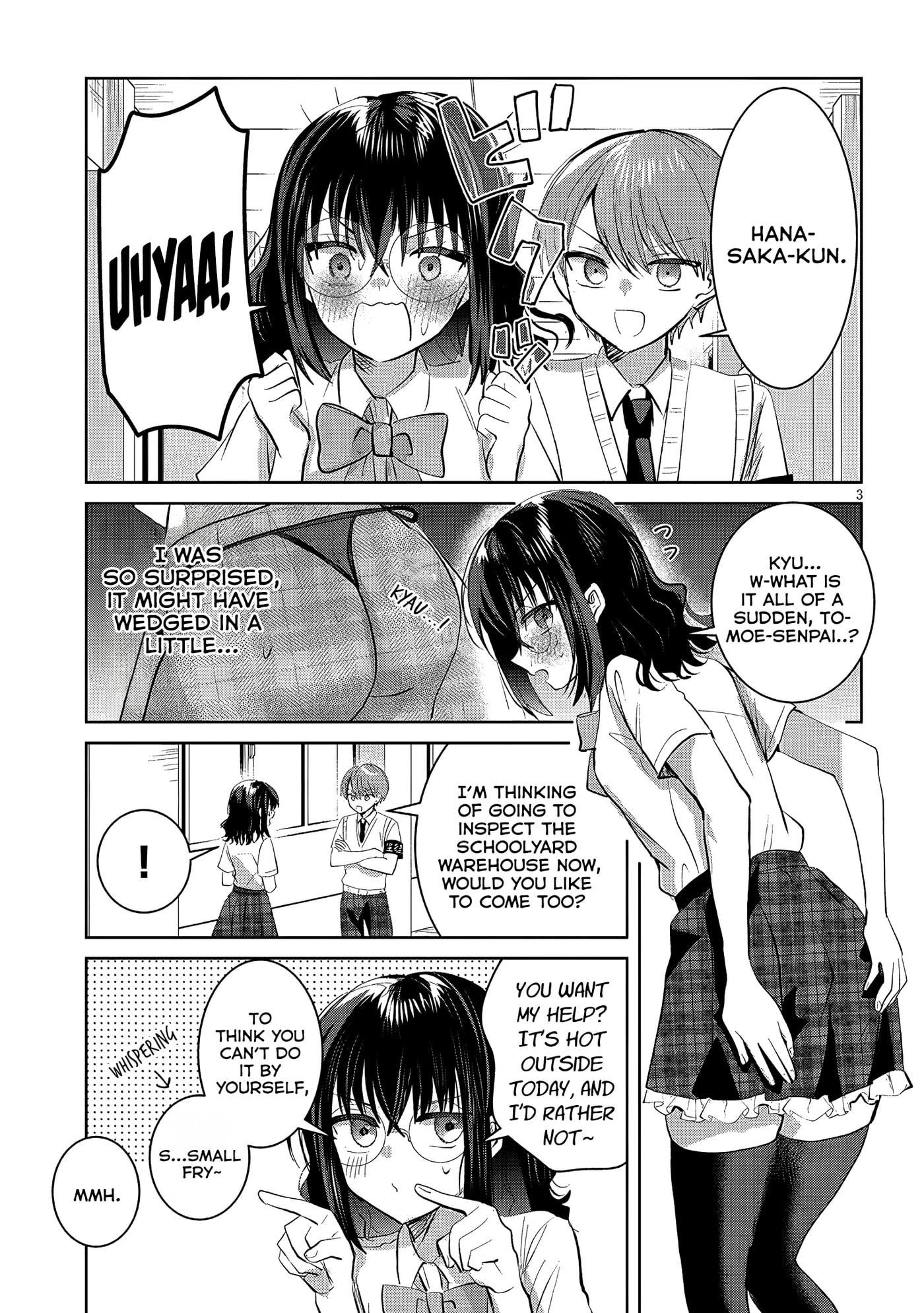 Kotowarenai Kaichou wa Tomoe-kun ni Dake shite Agetai Chapter 24 page 4 - 